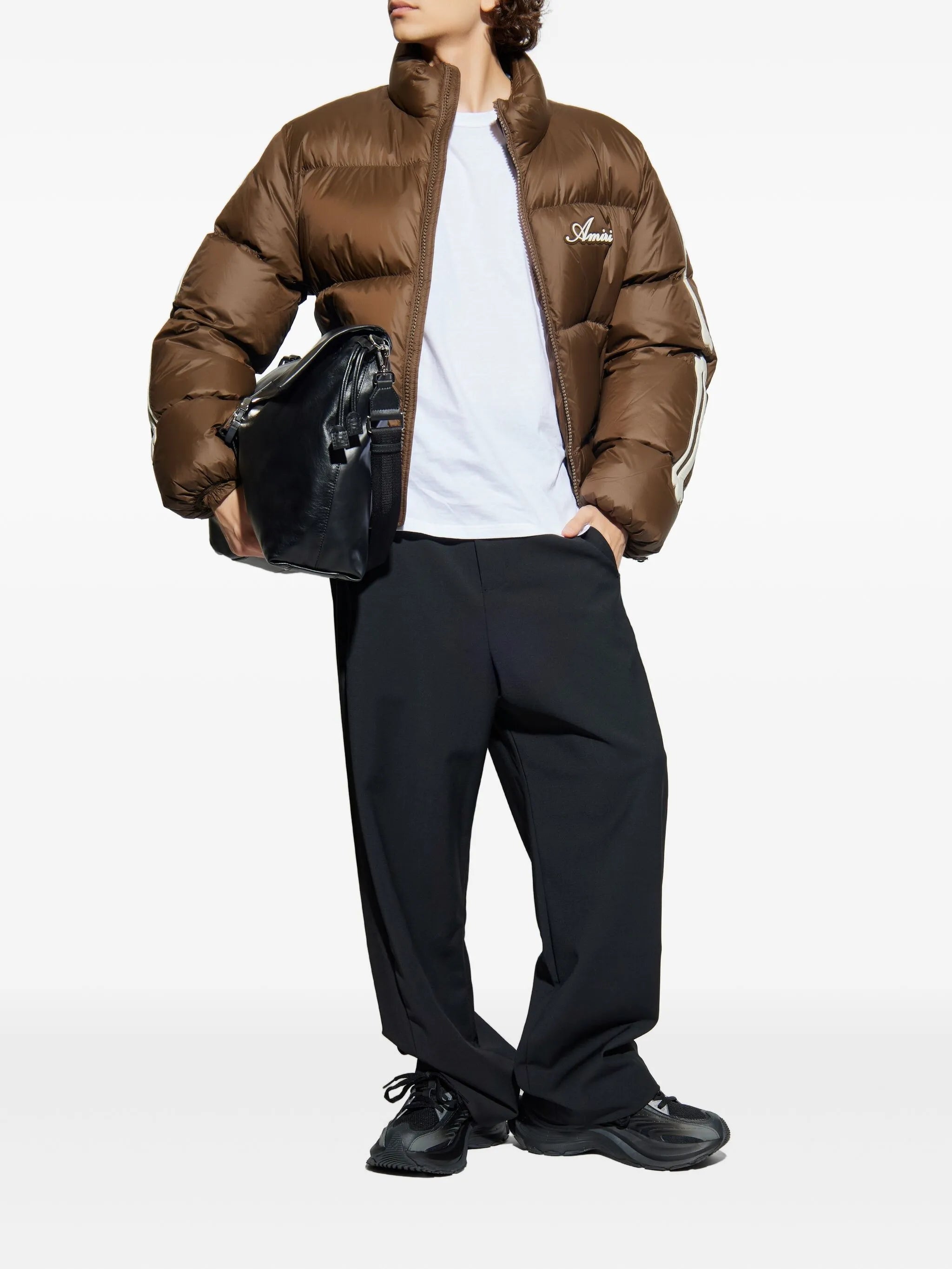 bone-detail jacket