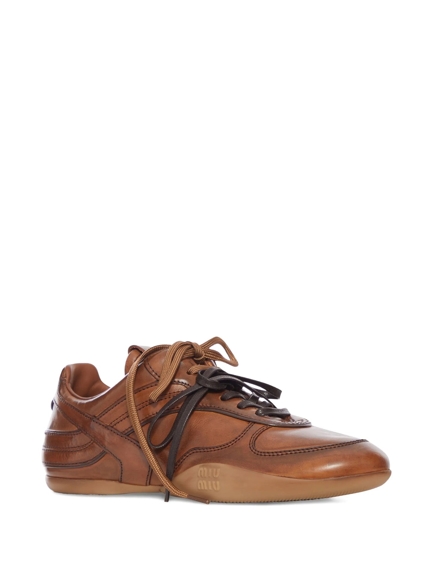 leather sneakers