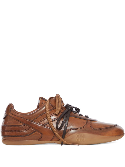 leather sneakers