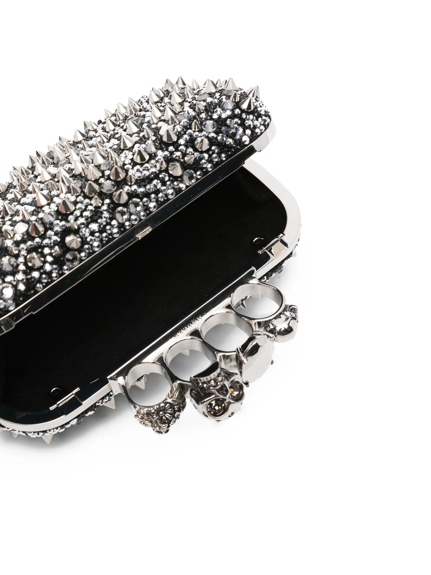 Knuckle skull clutch bag