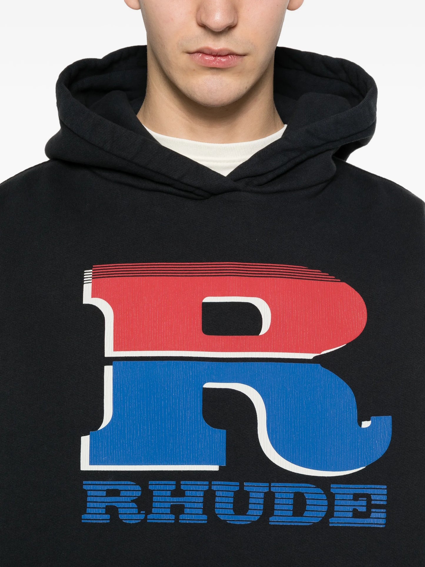 logo graphic hoodie
