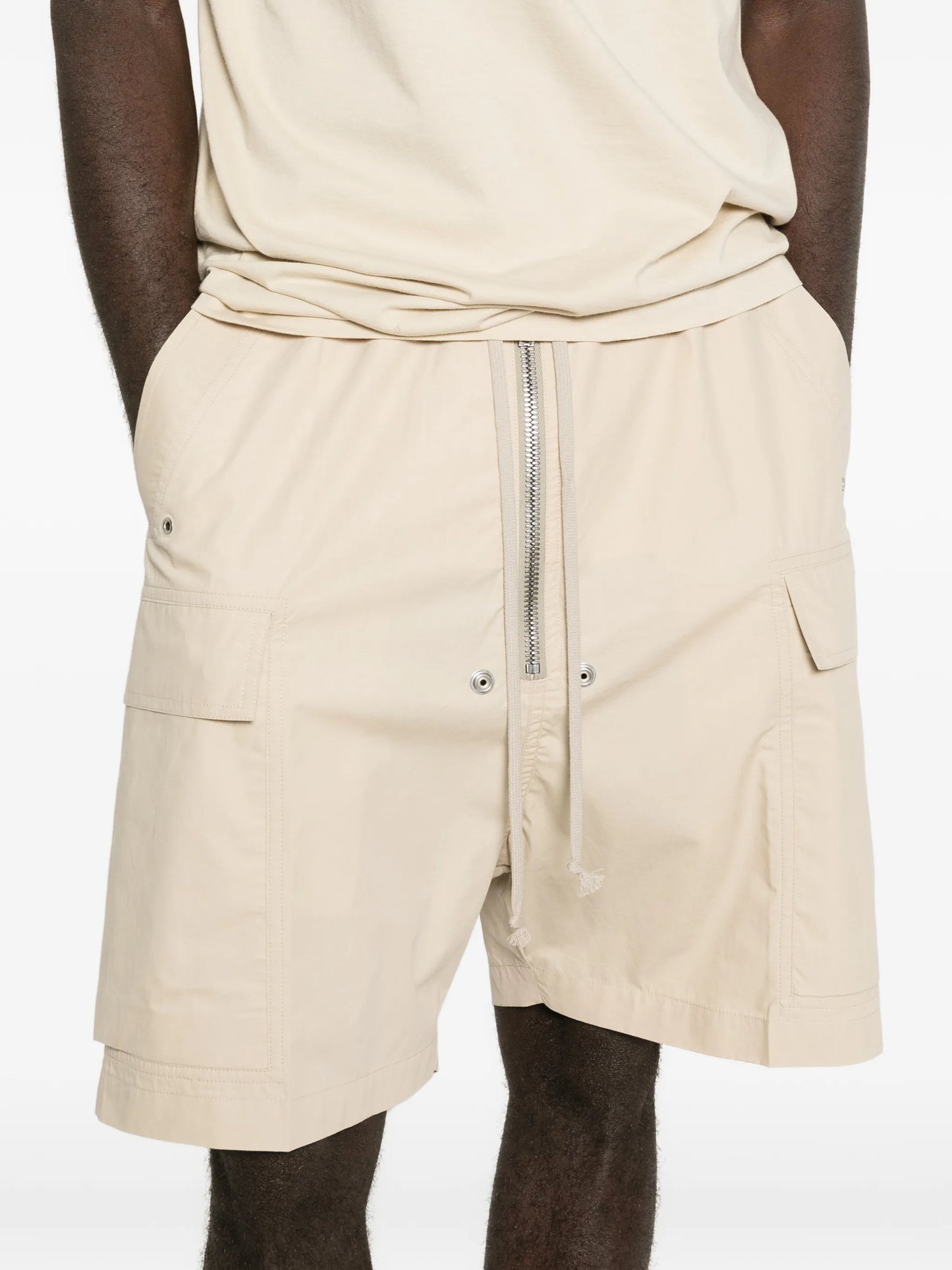 cargo zip shorts