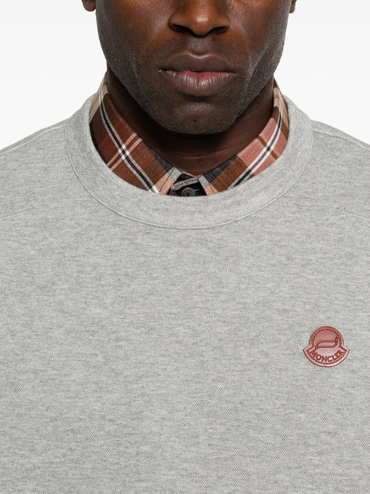 stitch-detailed sweatshirt