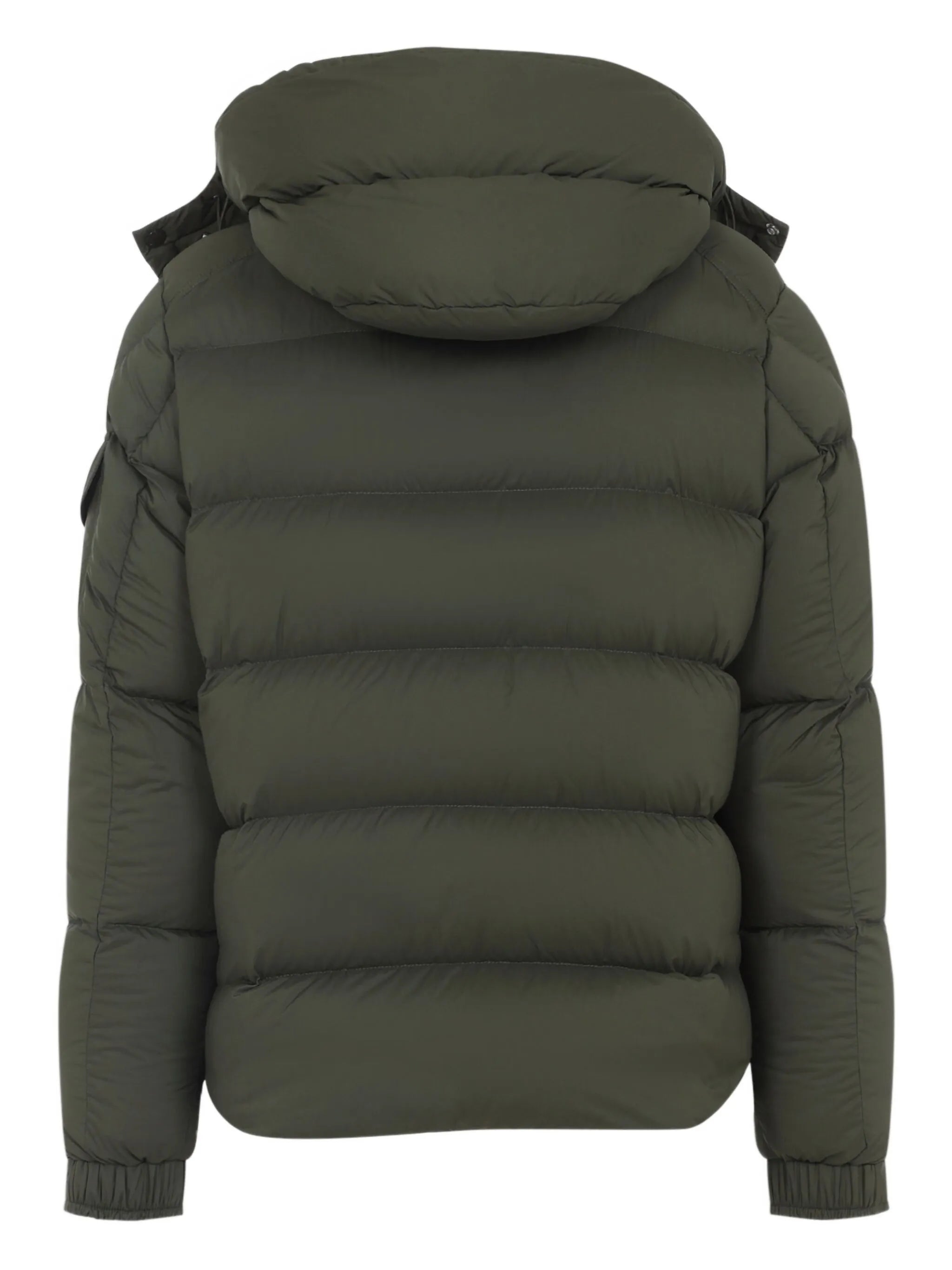 button hooded jacket