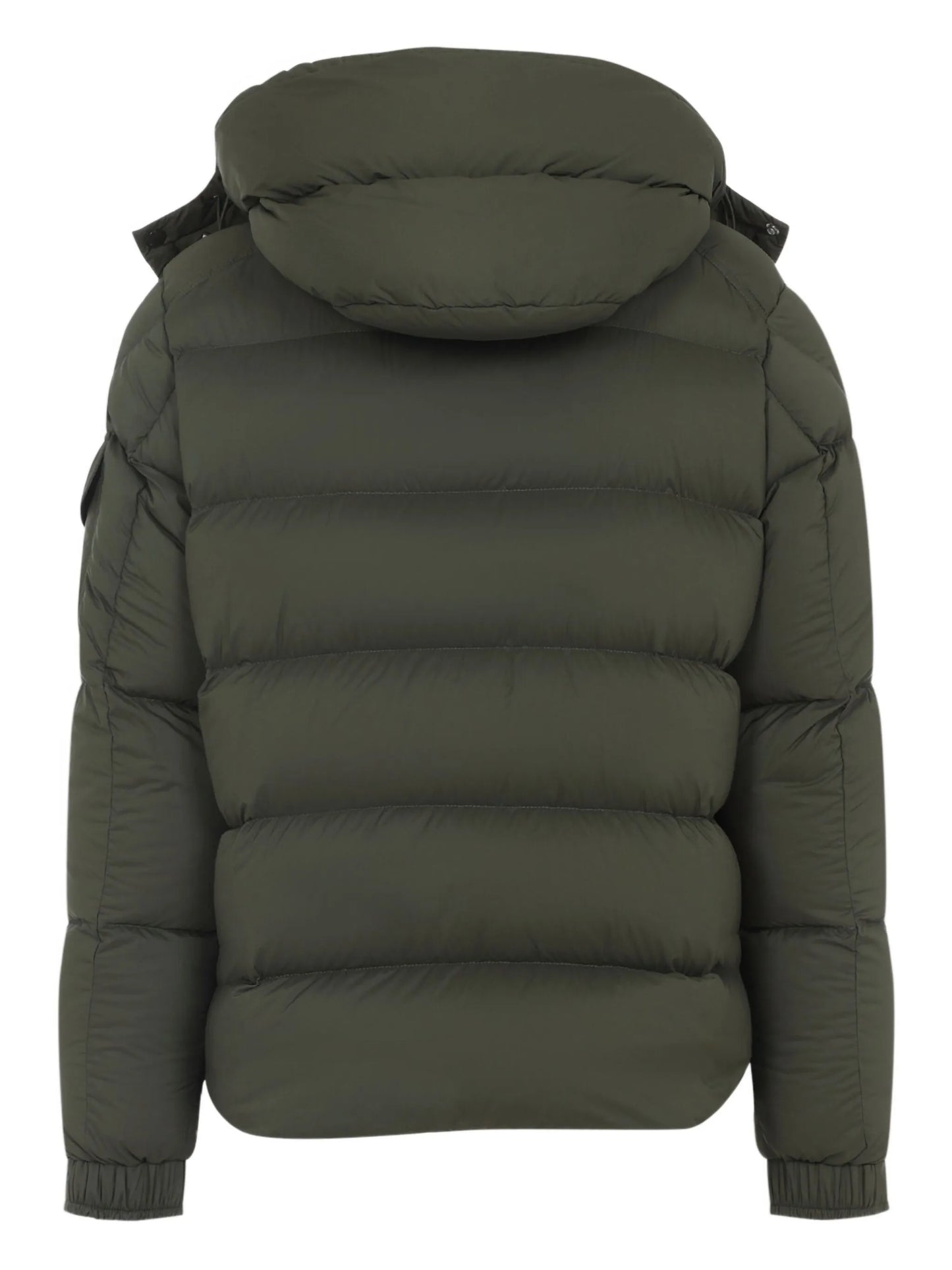 button hooded jacket