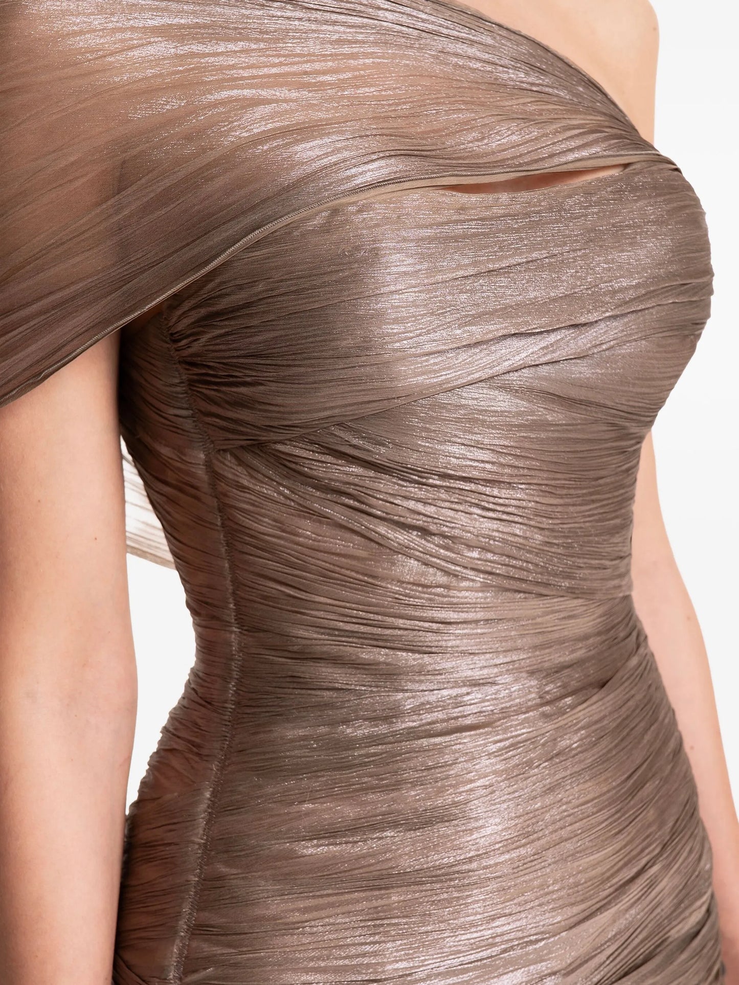 Marimar one-shoulder maxi dress