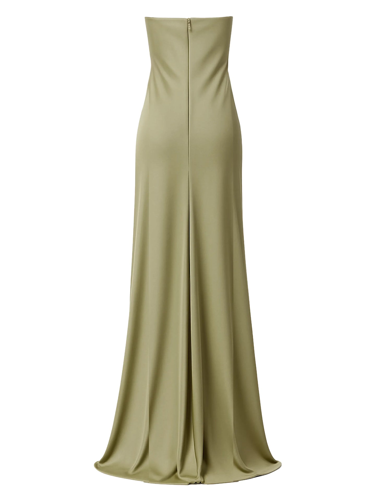 Olivienne heart-neck maxi dress