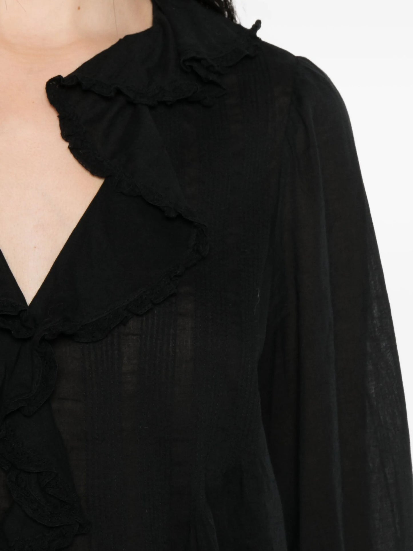 Hardy long-sleeve blouse