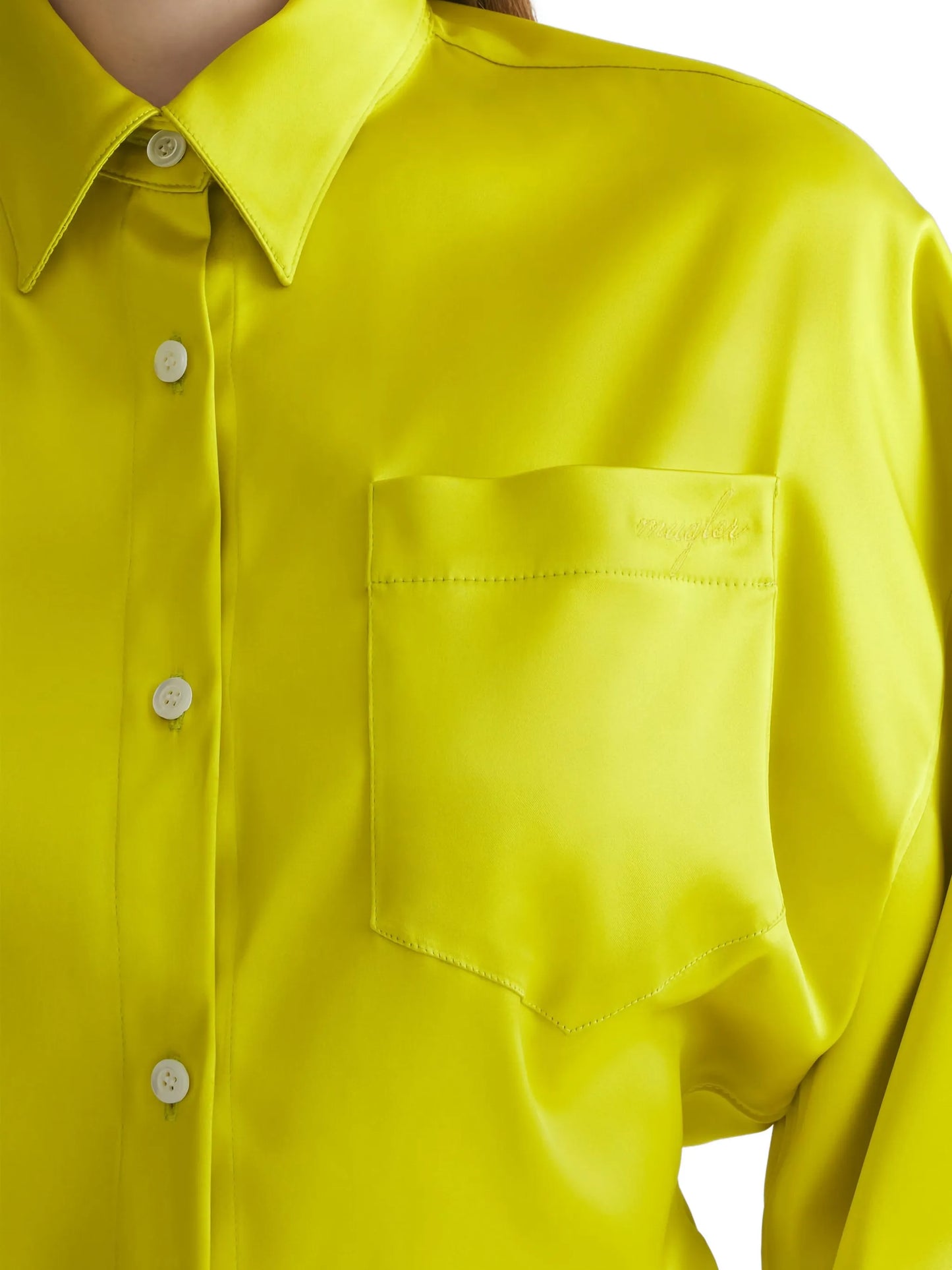 yellow buttoned shirt dress