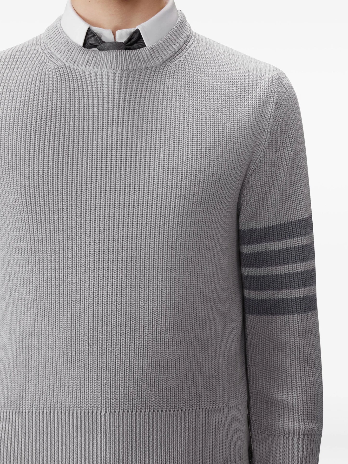 cardigan stitch 4-Bar pullover