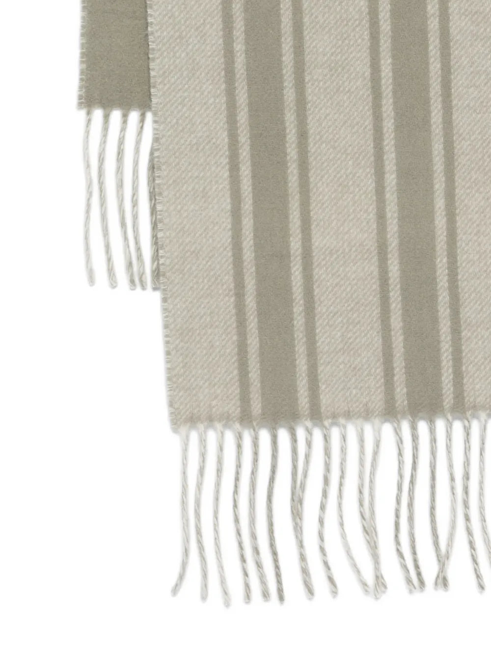 striped jacquard scarf