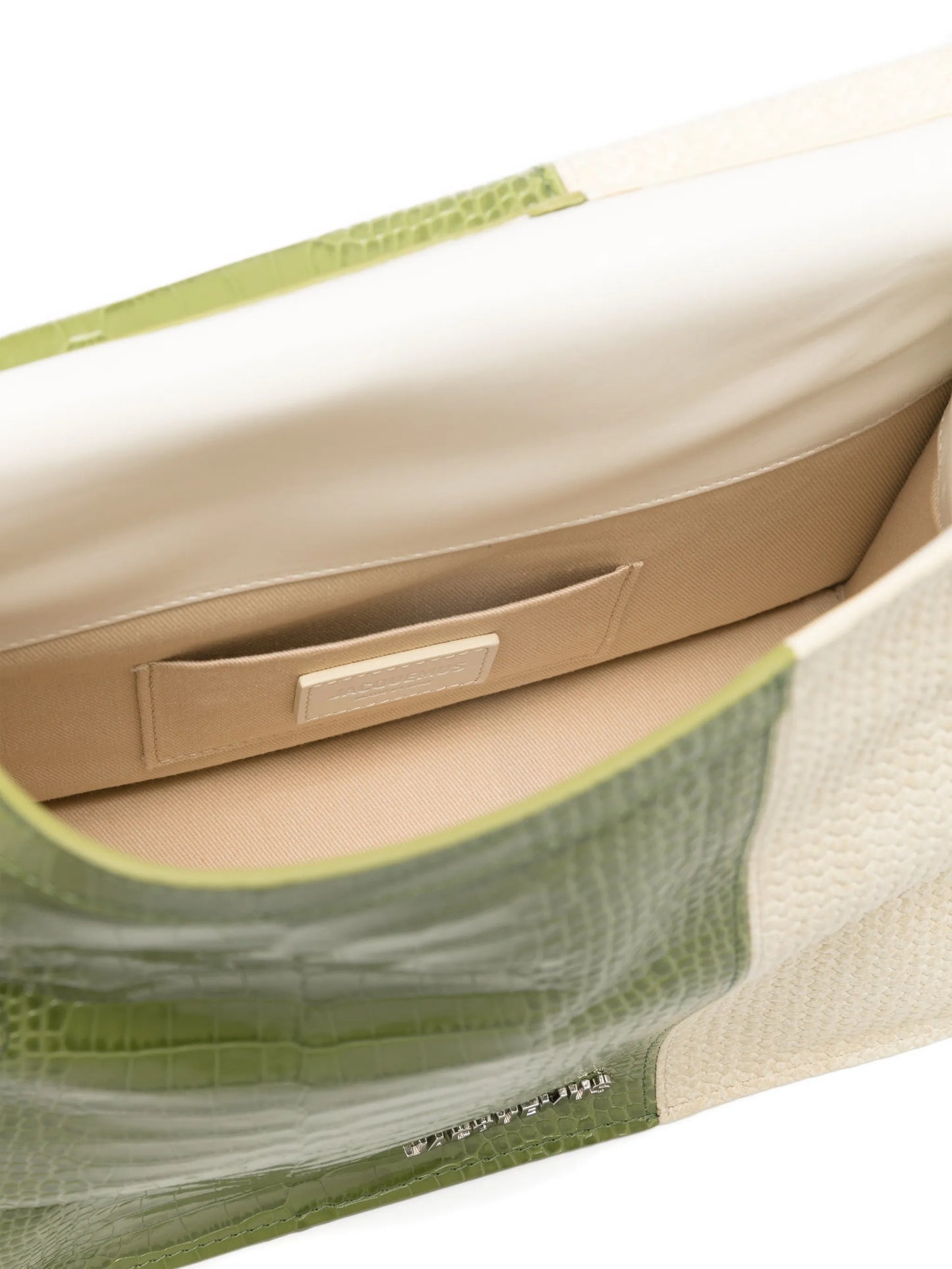 Rond Carré two-toned clutch bag