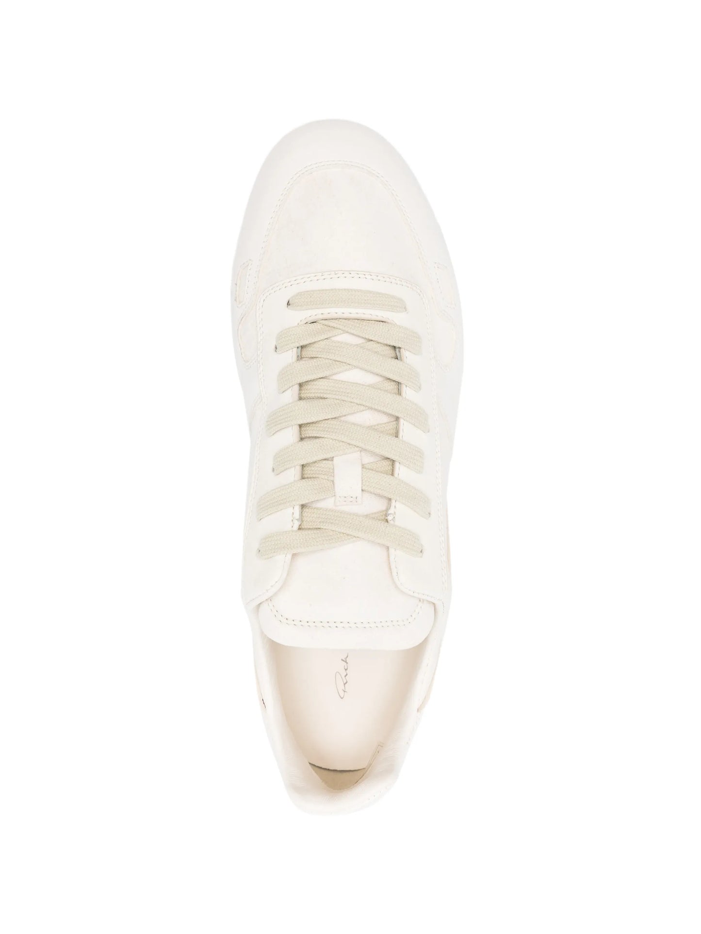 Minimal low top leather sneakers