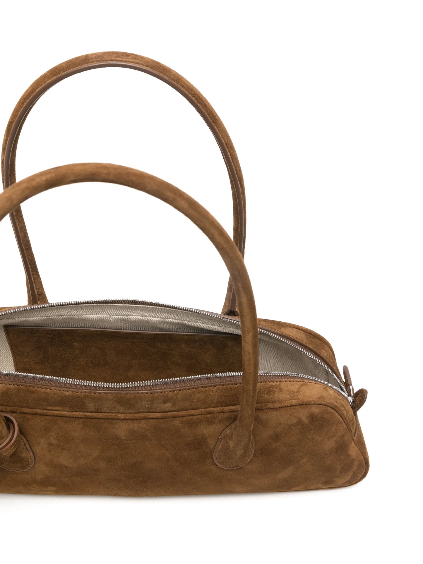 Brigitte trapeze suede tote bag