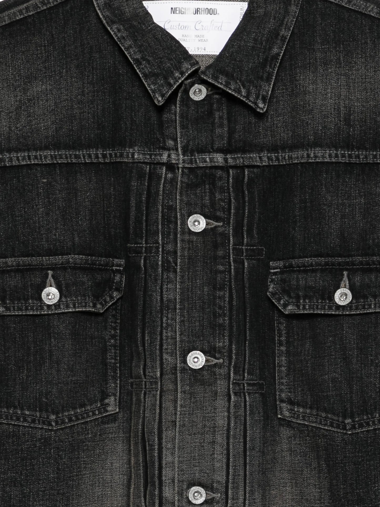 washed denim jacket