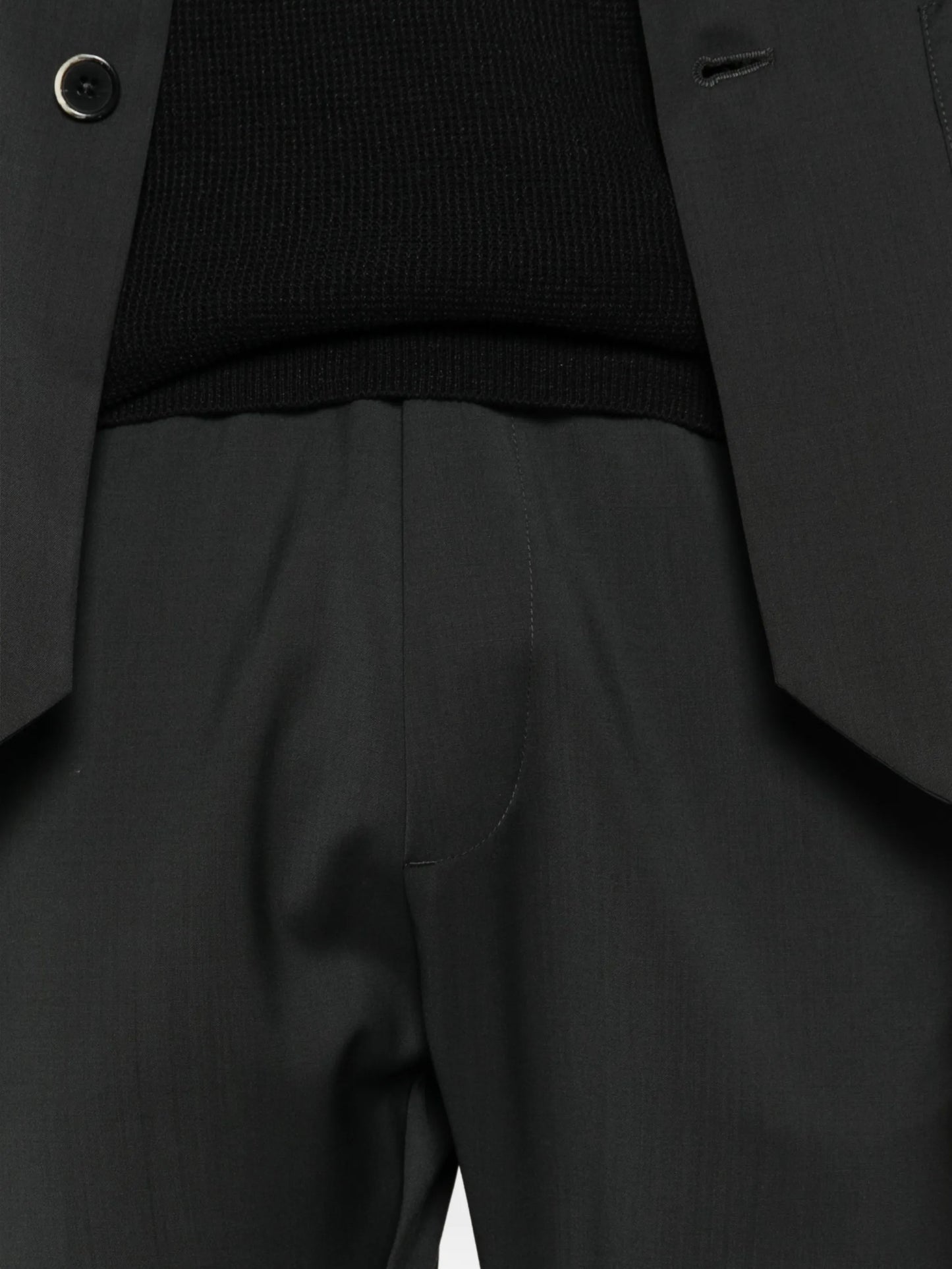 elasticated-waistband trousers