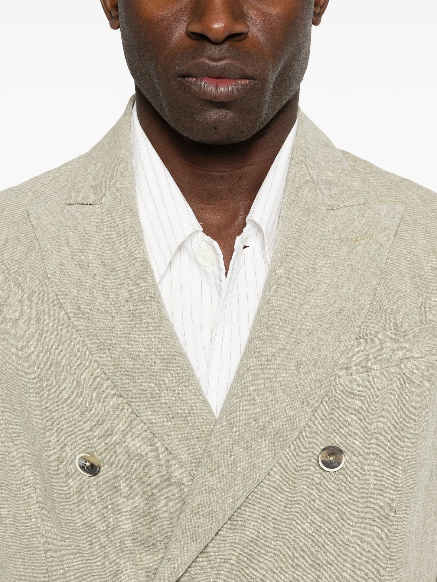 double-breasted blazer