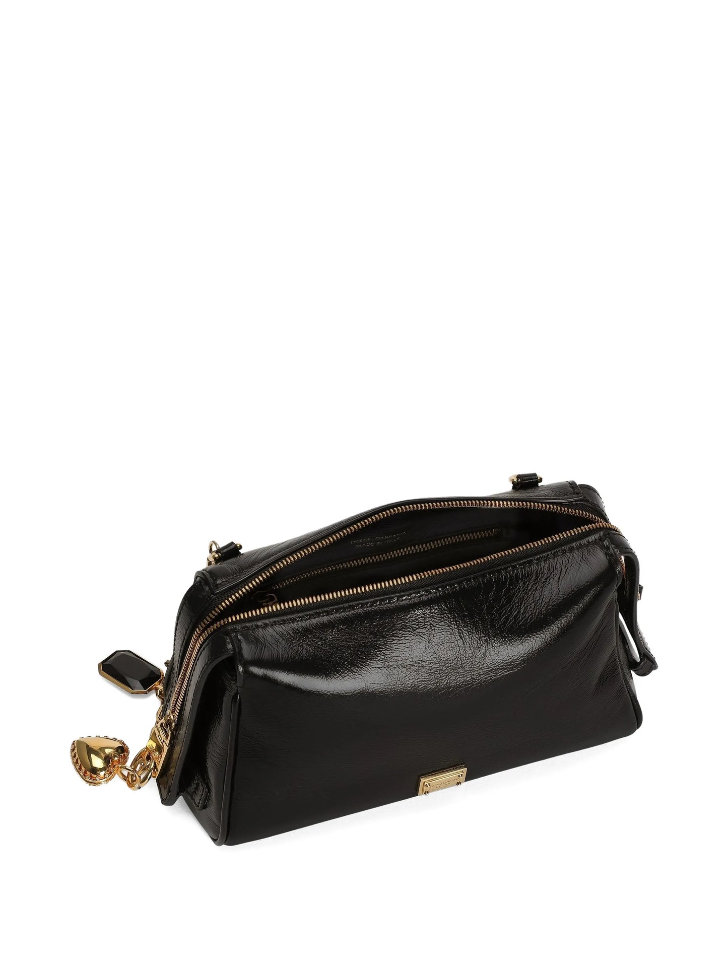 charm-detail satchel bag