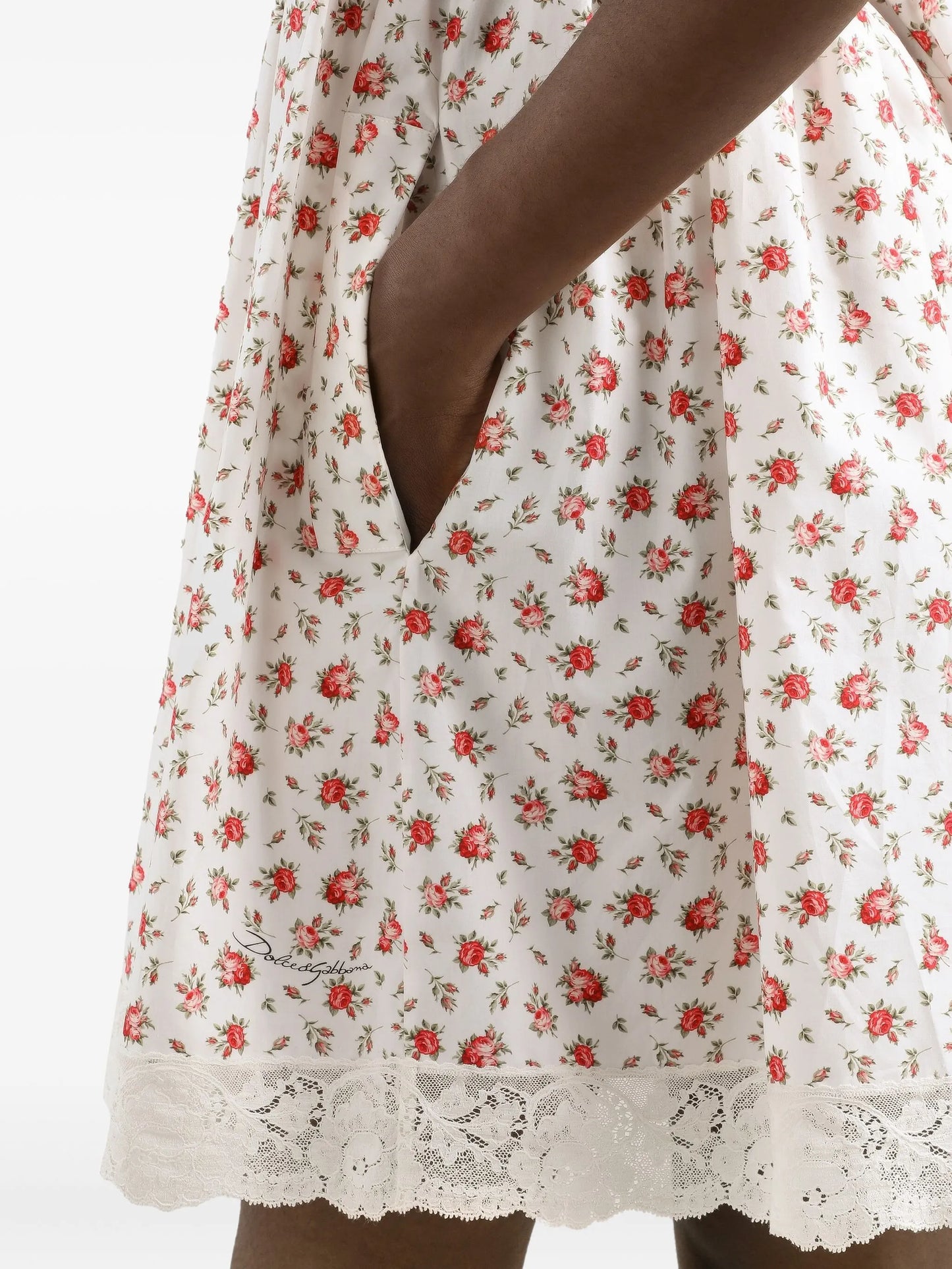 floral lace dress