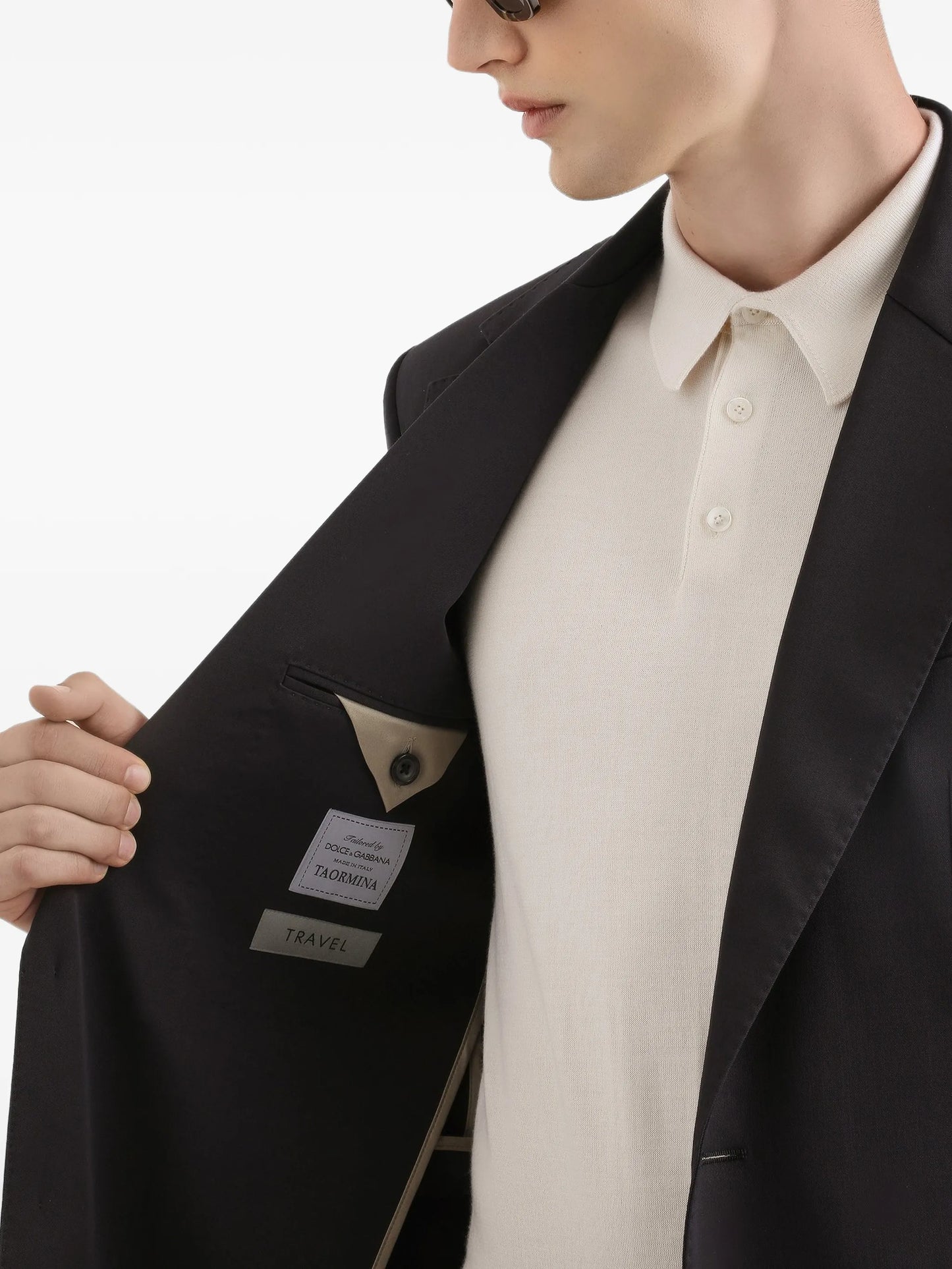 single-breasted blazer