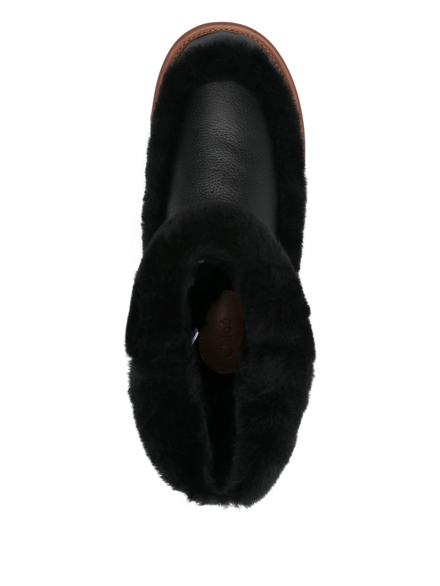 Dolcie shearling-leather boots