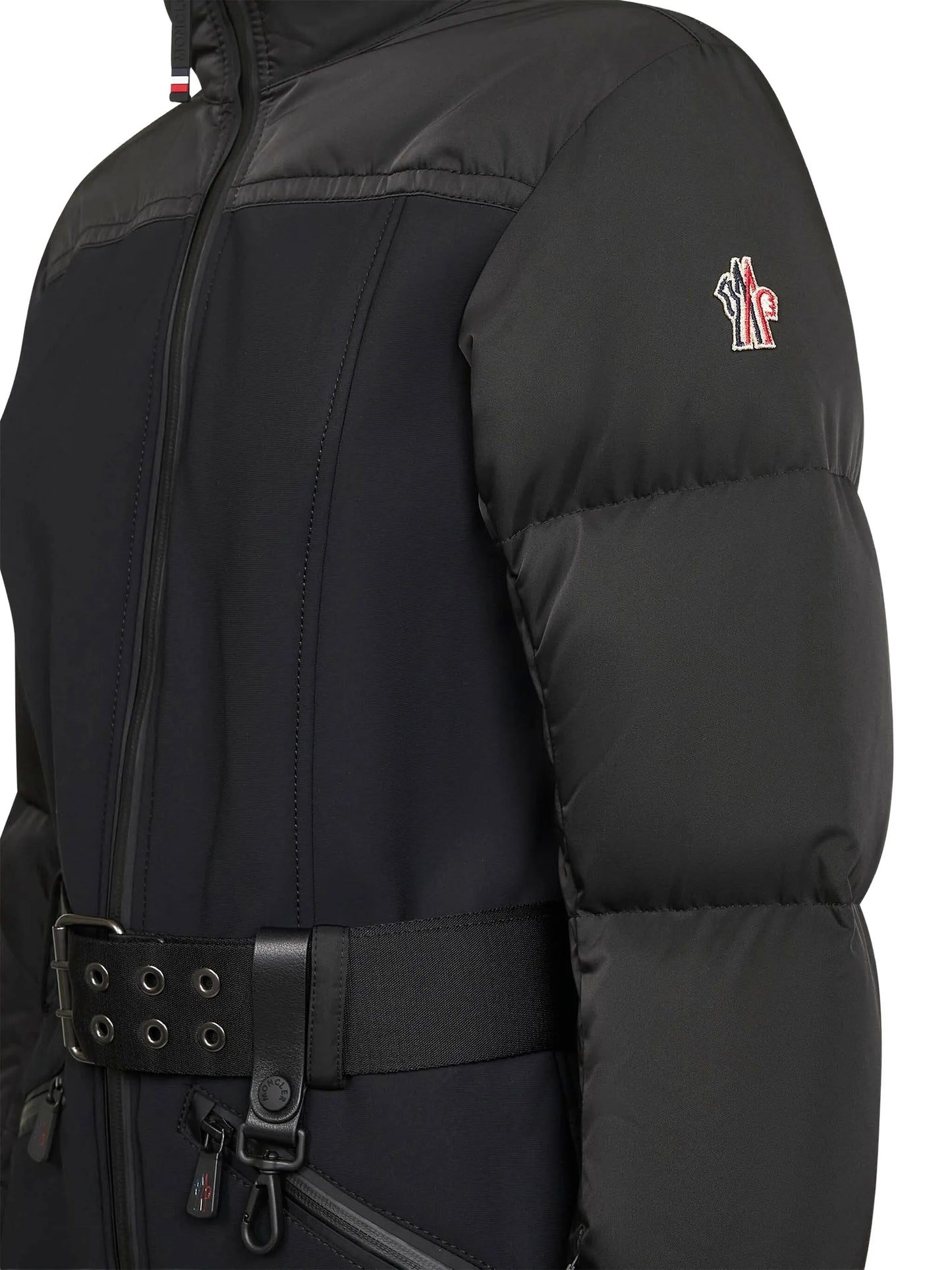 padded belted jumpsuit