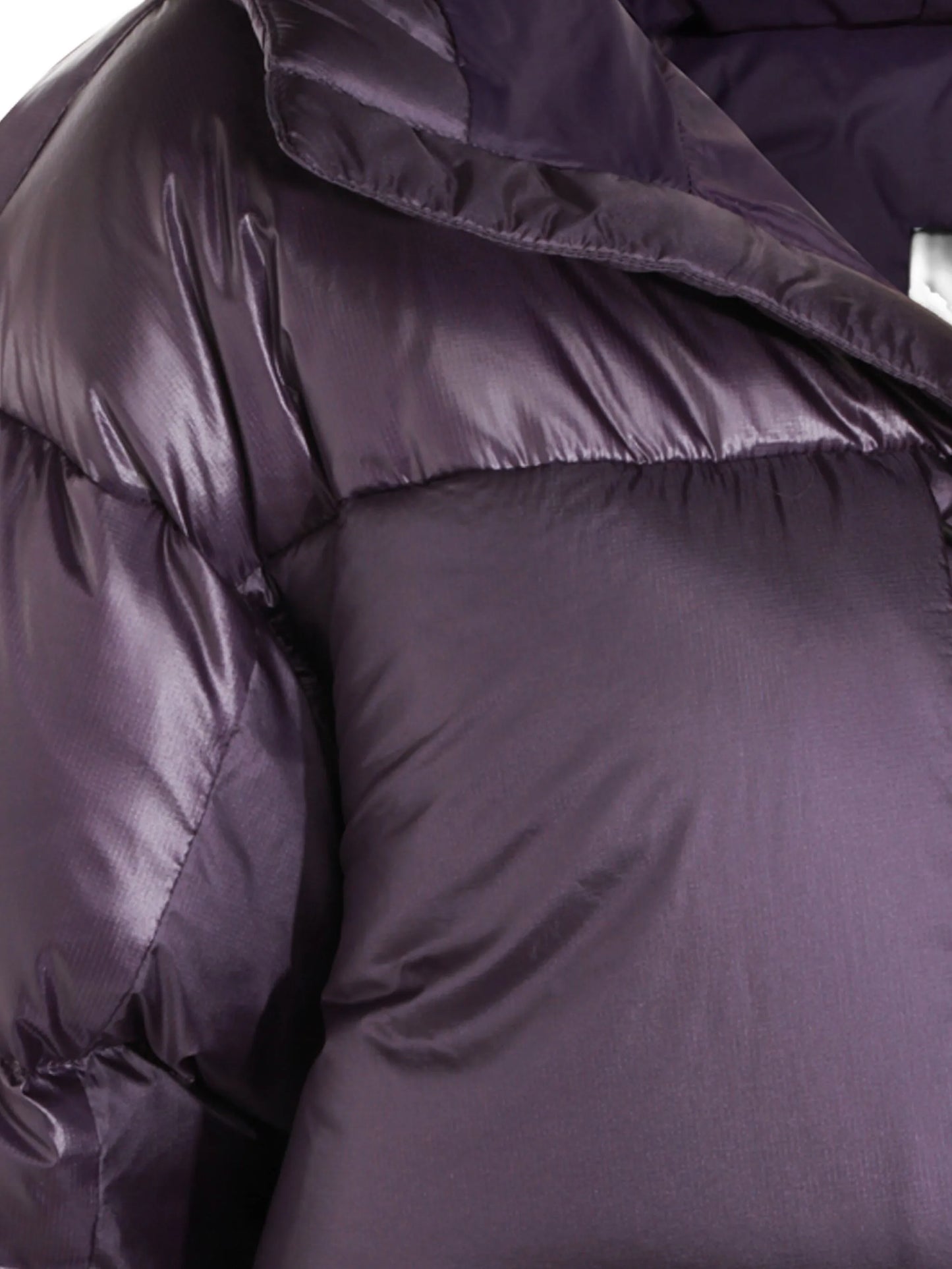 logo-print padded jacket