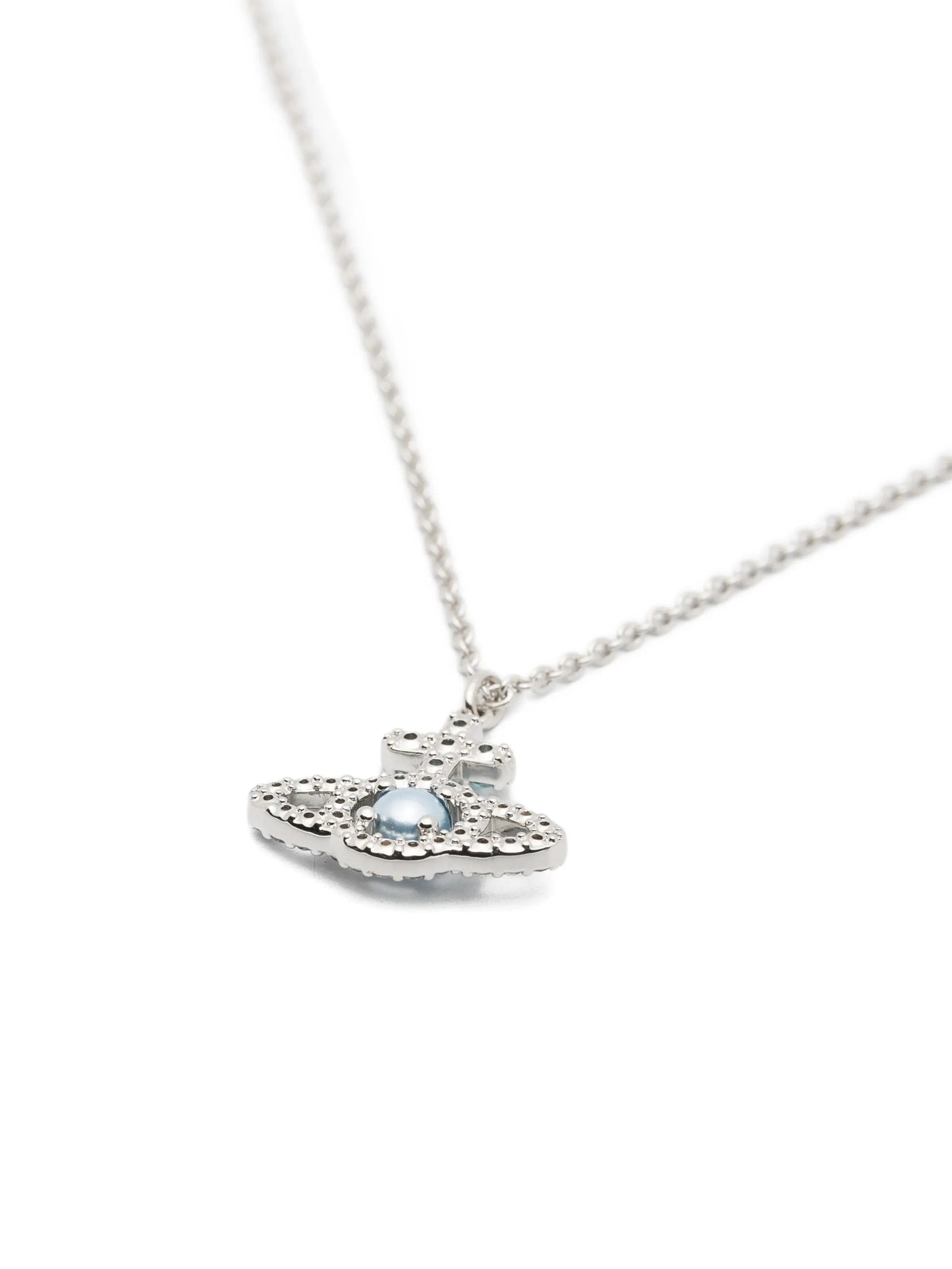 Olympia Pearl orb-pendant necklace