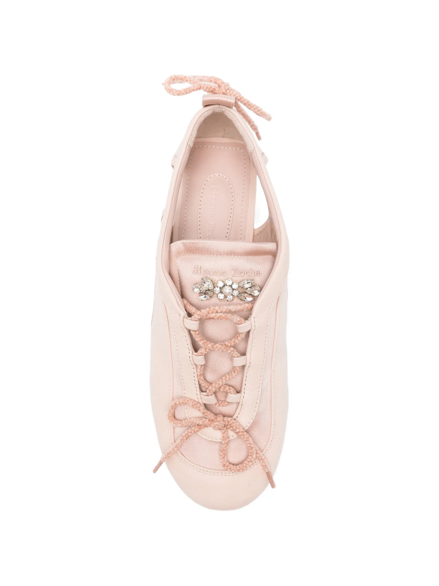 cutout ballerina grip sneakers