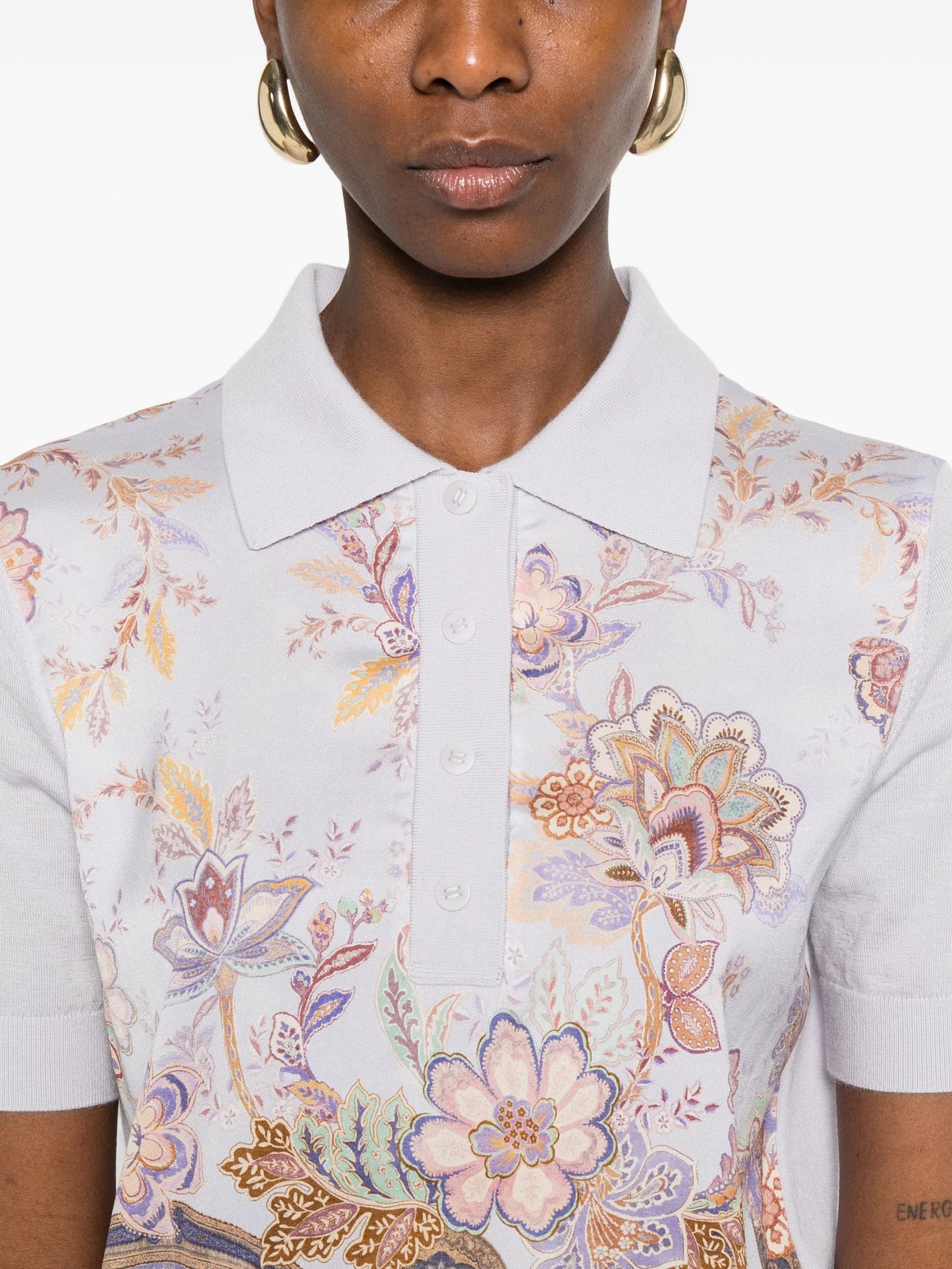 Luna floral print jersey