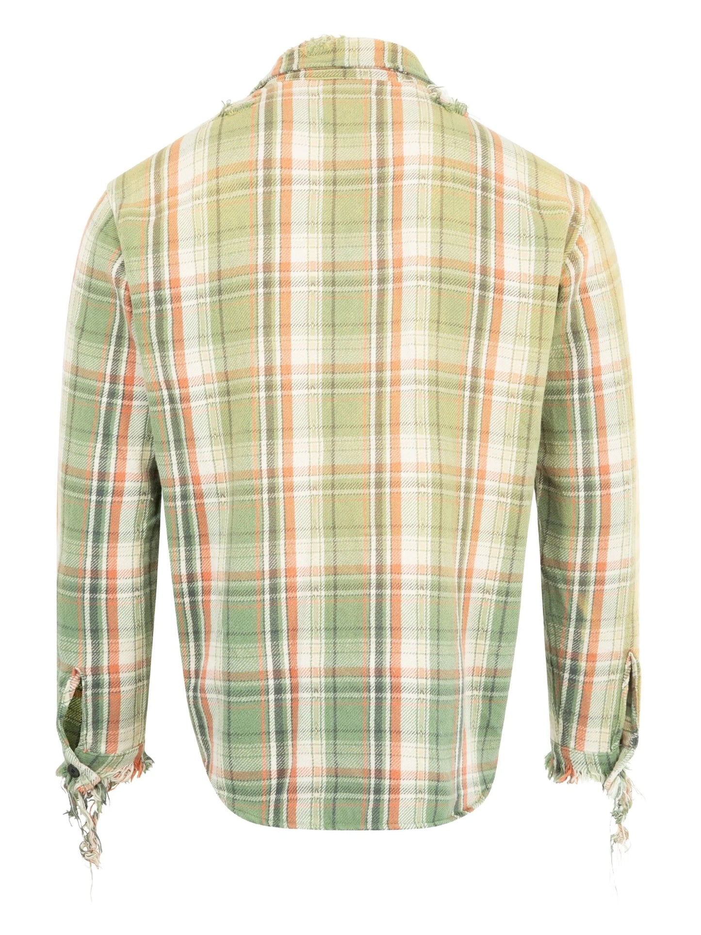 Marley frayed-detailed shirt