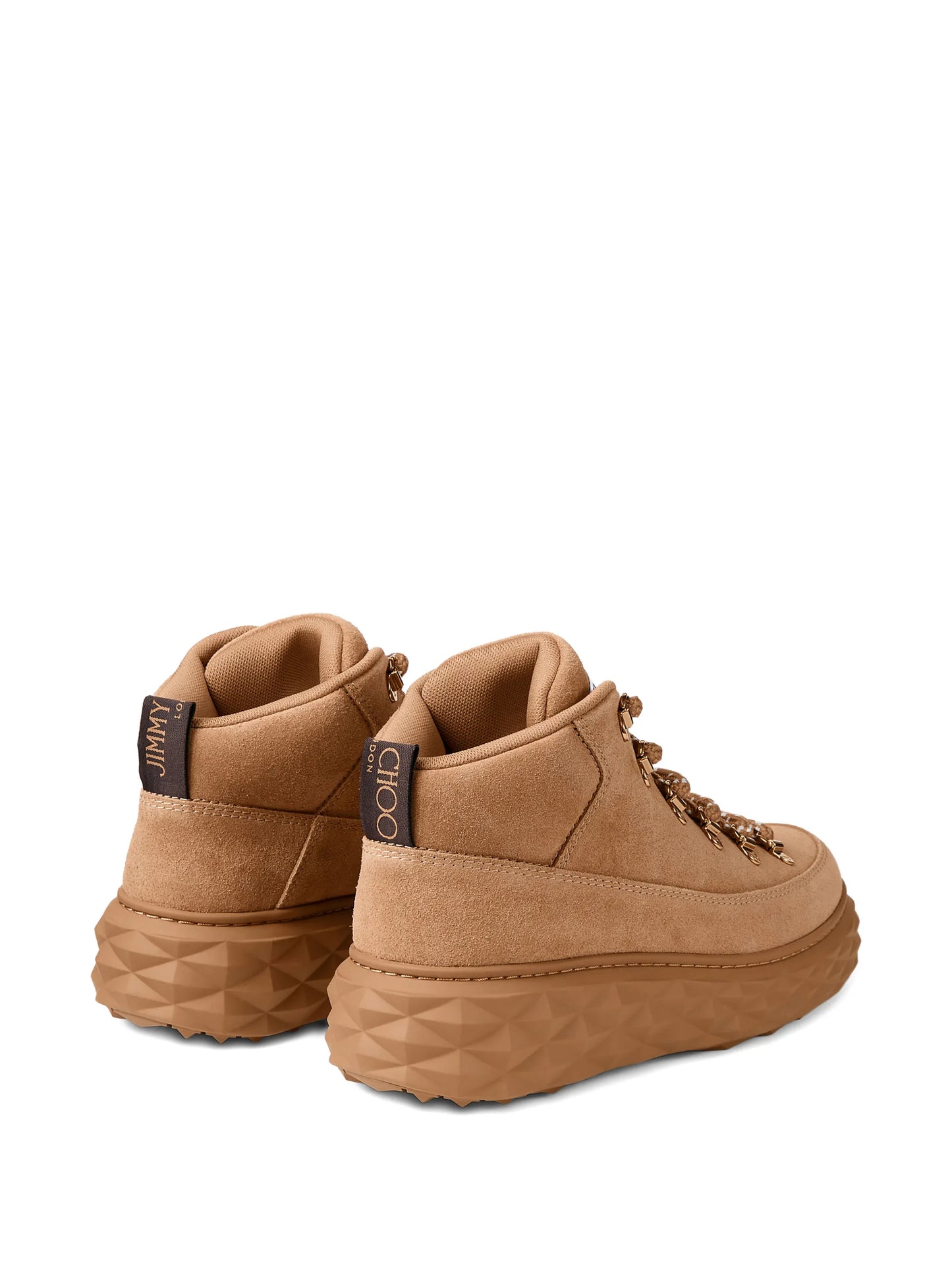 Diamond Maxi Hike suede high-top sneakers
