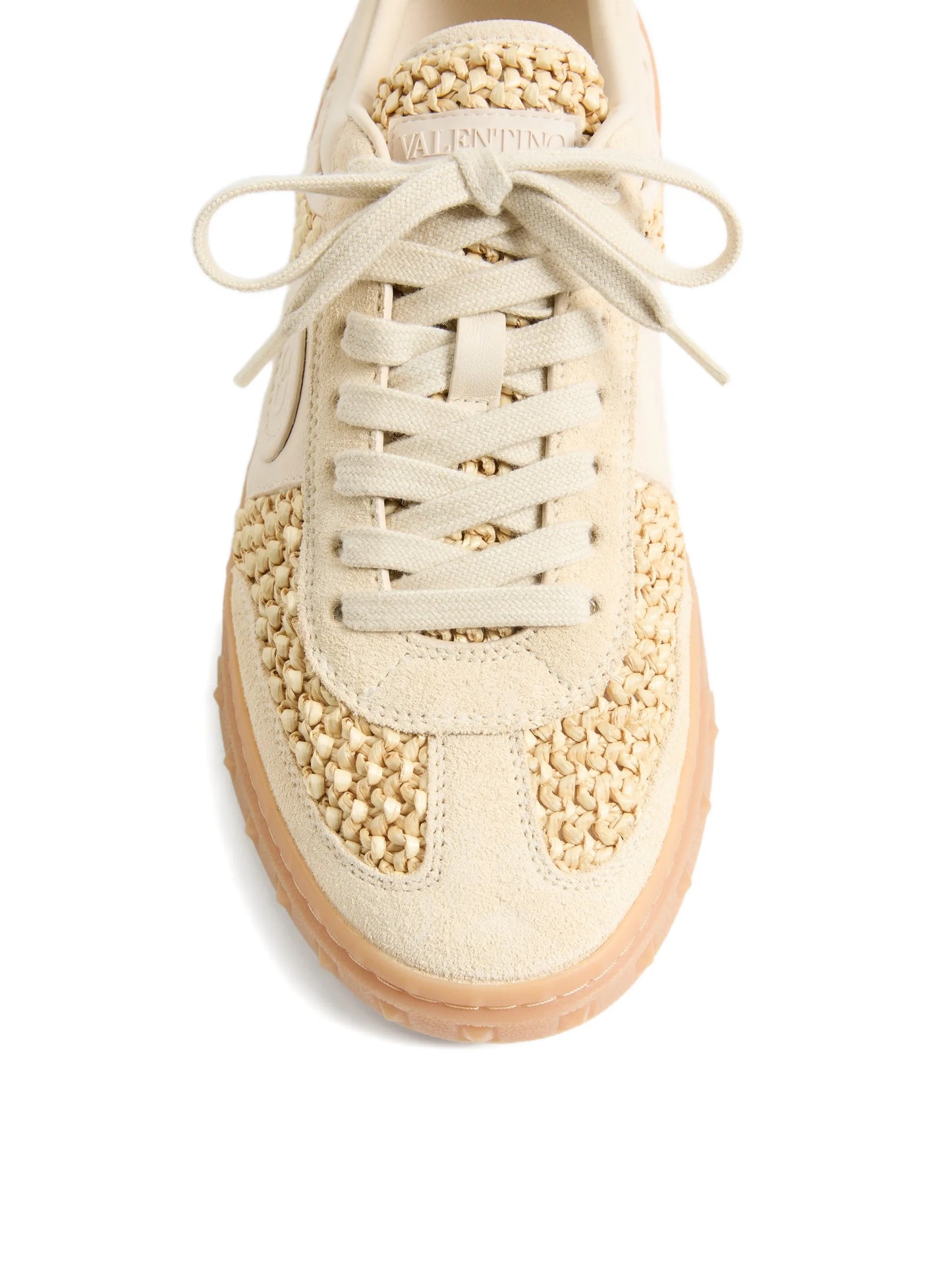 Upvillage woven VLogo sneakers