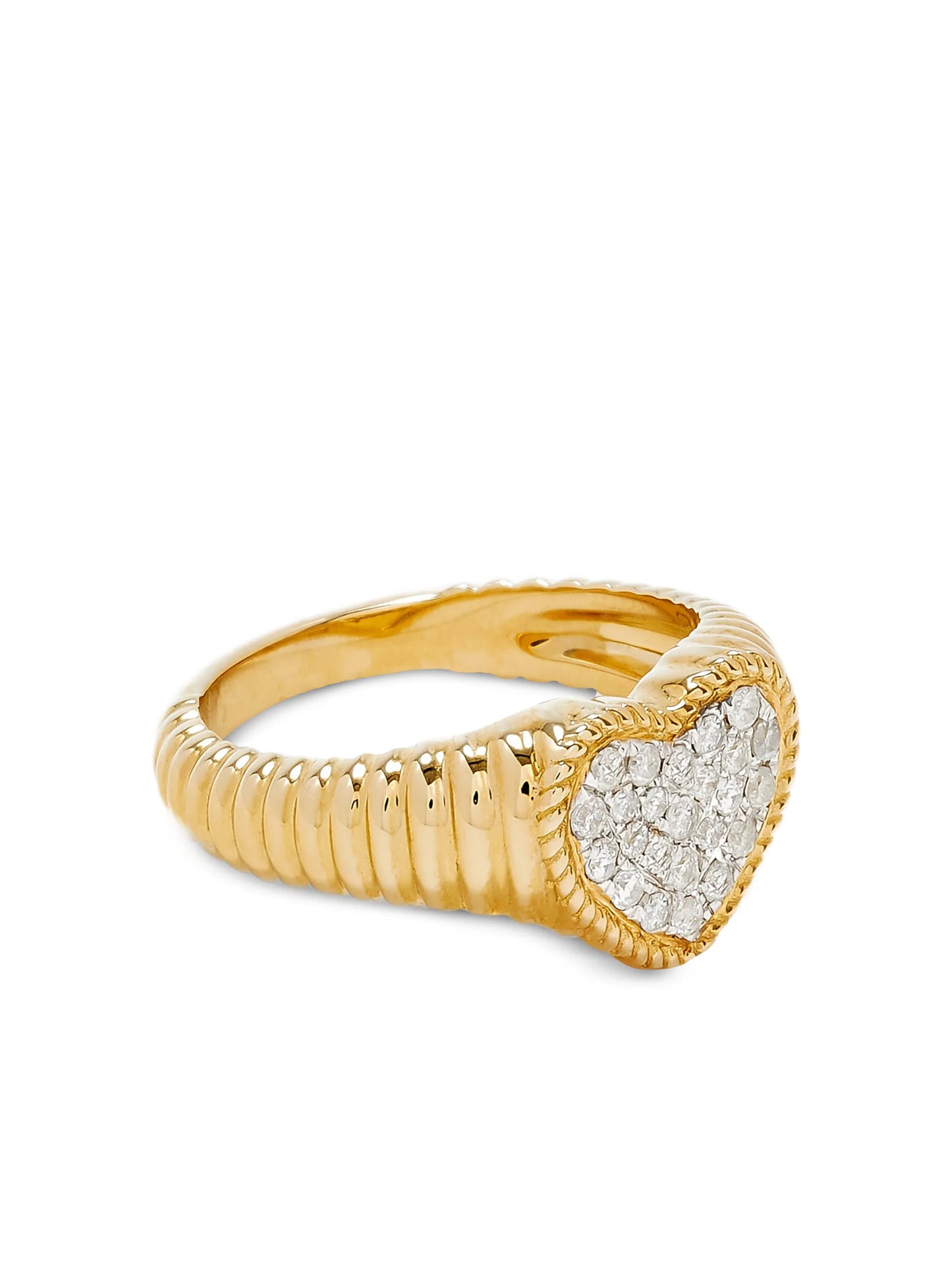 baby Heart diamond ring