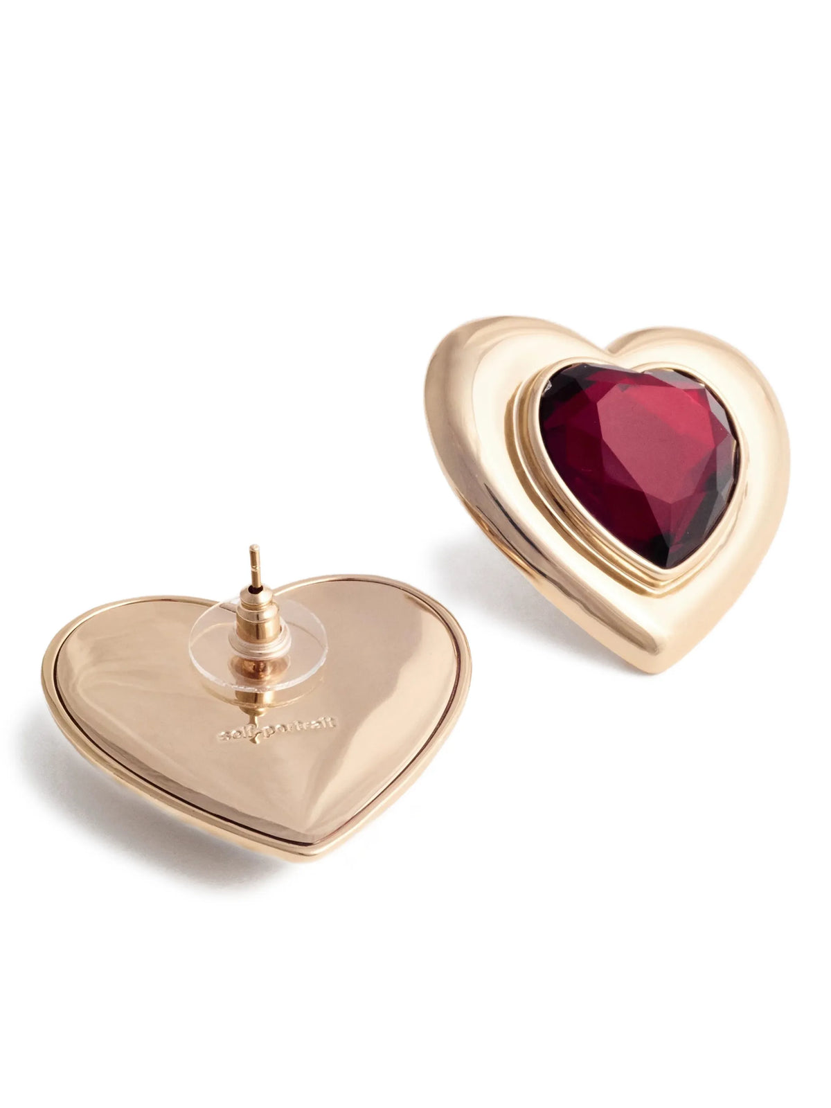 heart earrings