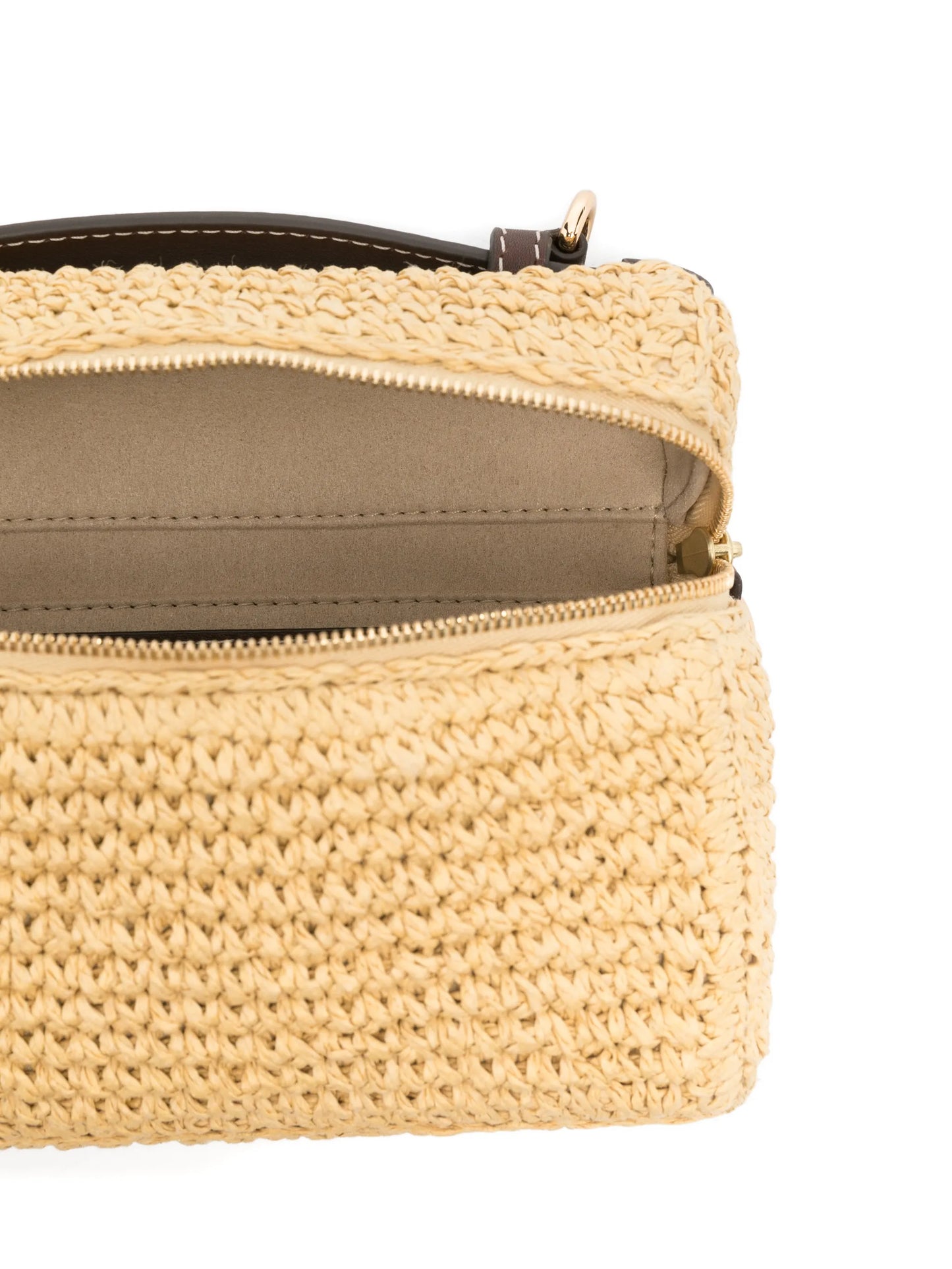 raffia mini bag