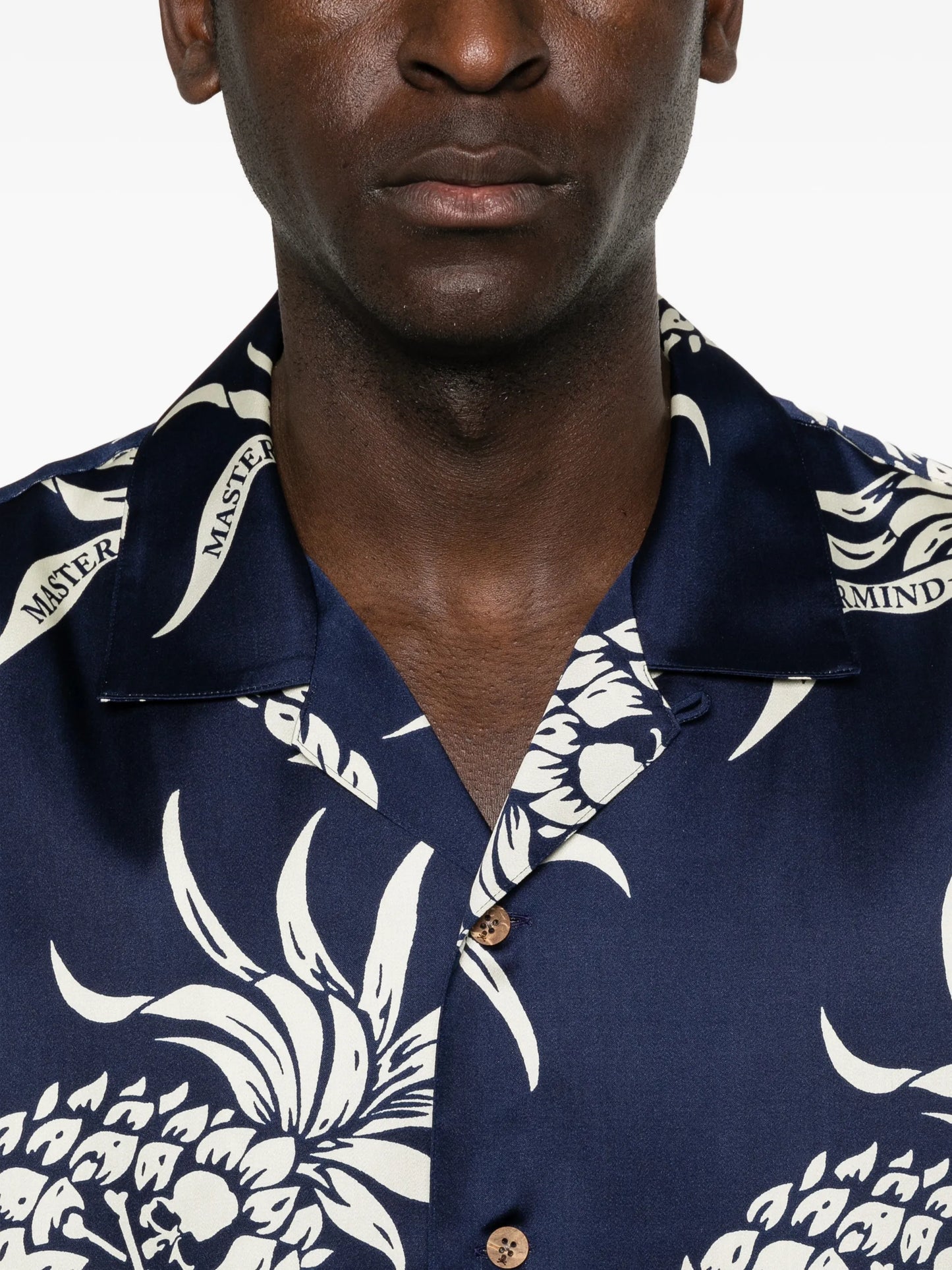 pineapple-pattern shirt