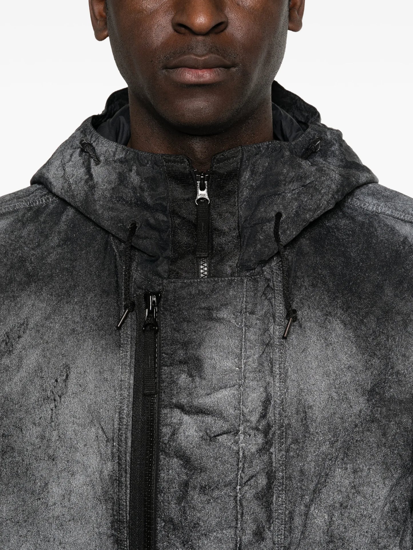 4100072 dense nylon-TC, hand sprayed reflective jacket
