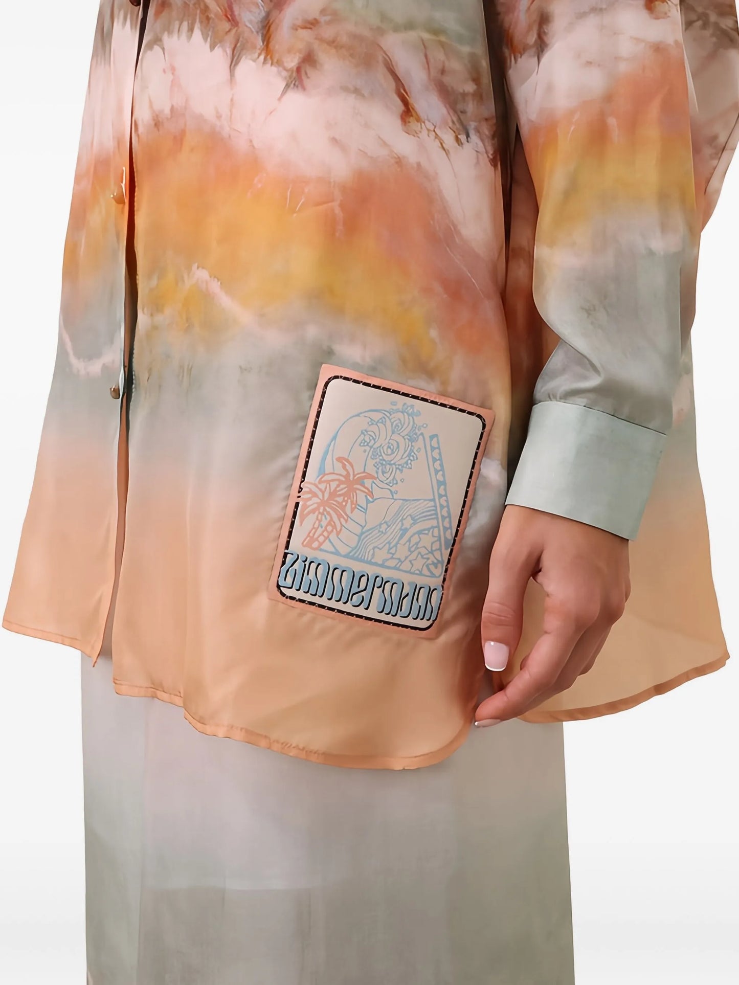 ZIM DAYLIGHT RELAXED SHIRT TIE DYE