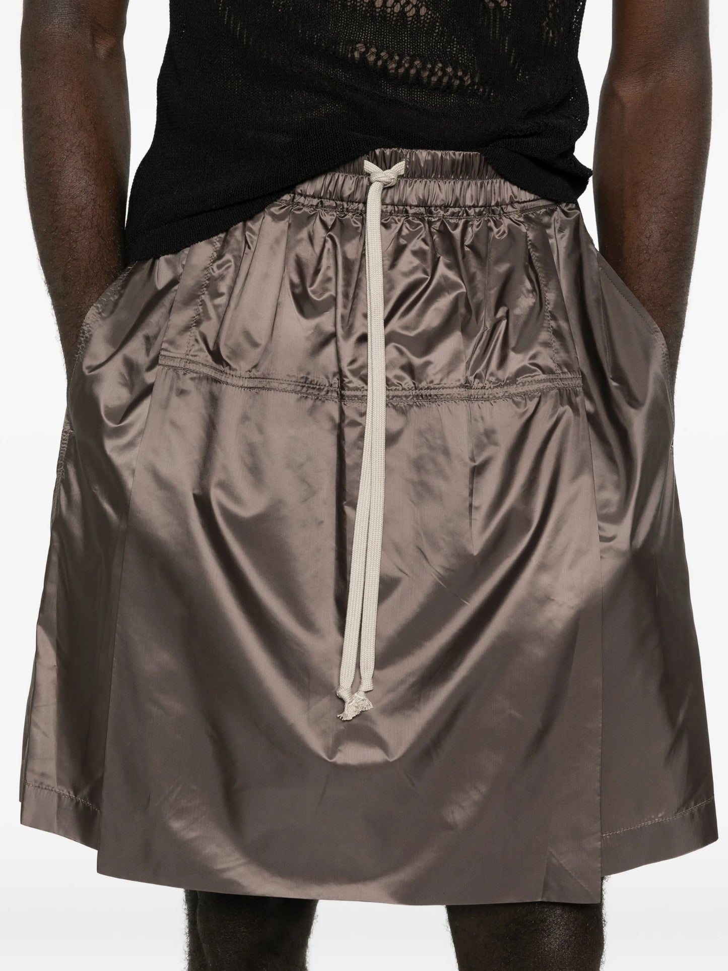 drawstring kilts shorts