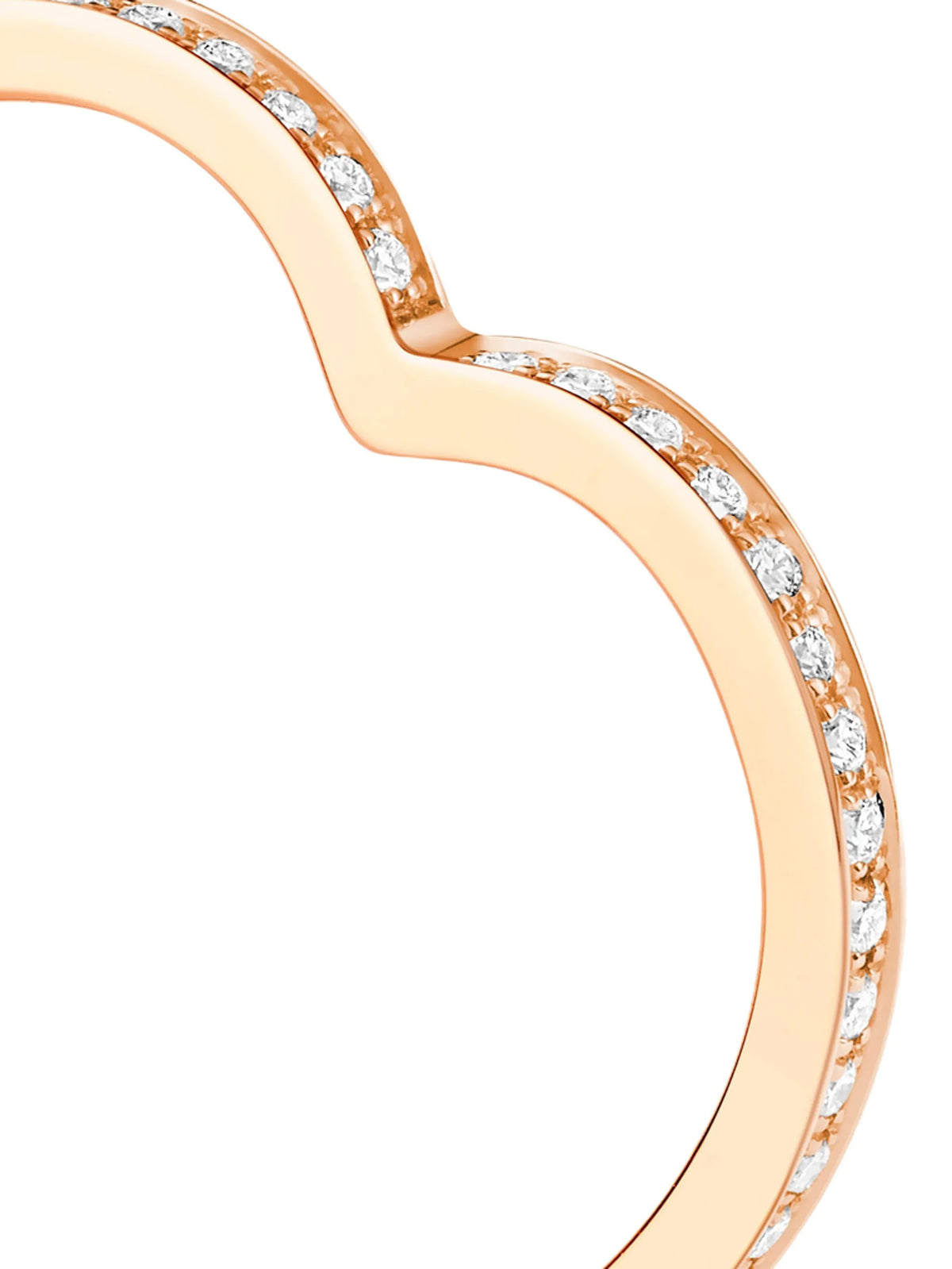 Antifer diamond heart ring