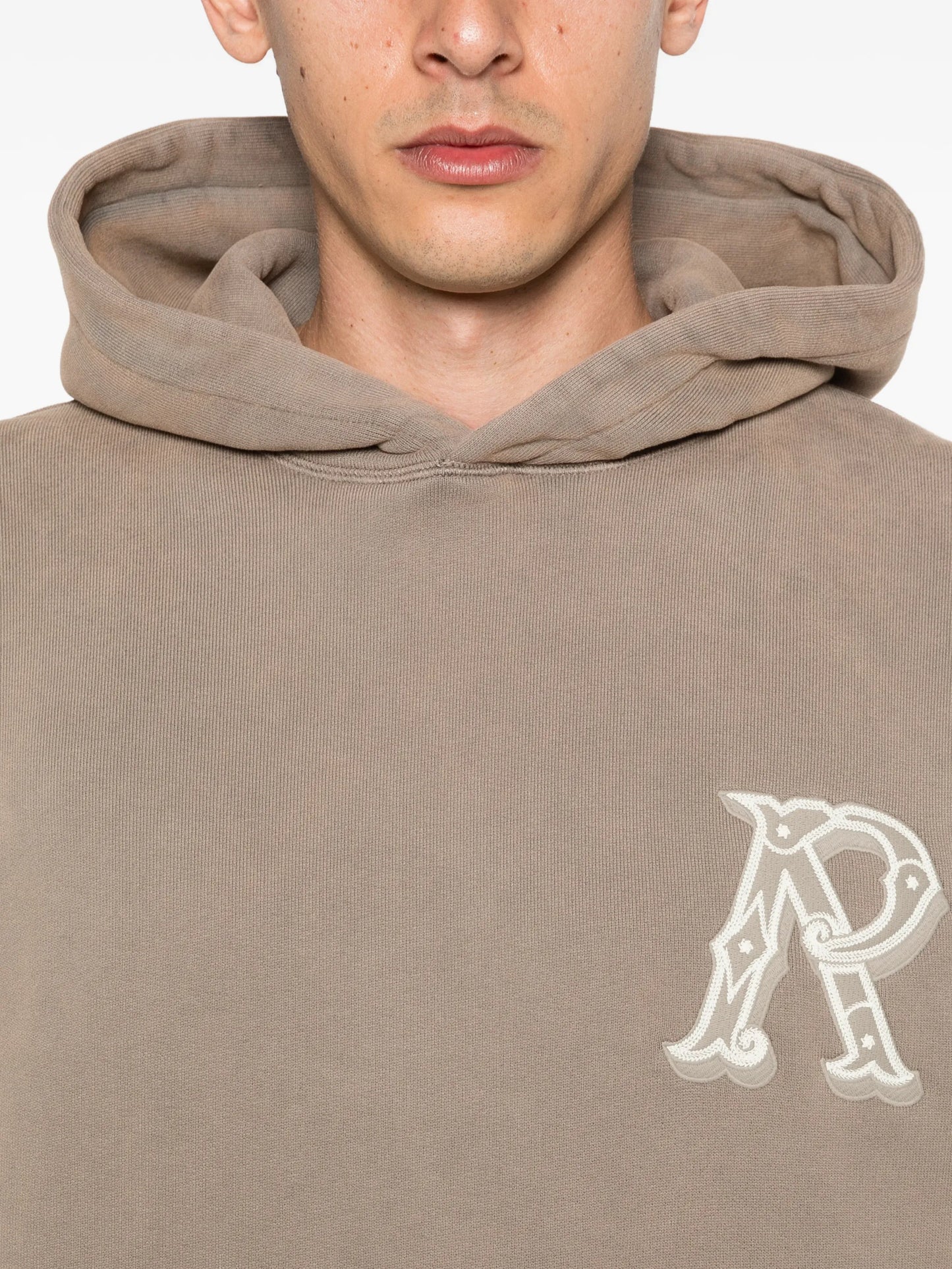 logo-patch hoodie