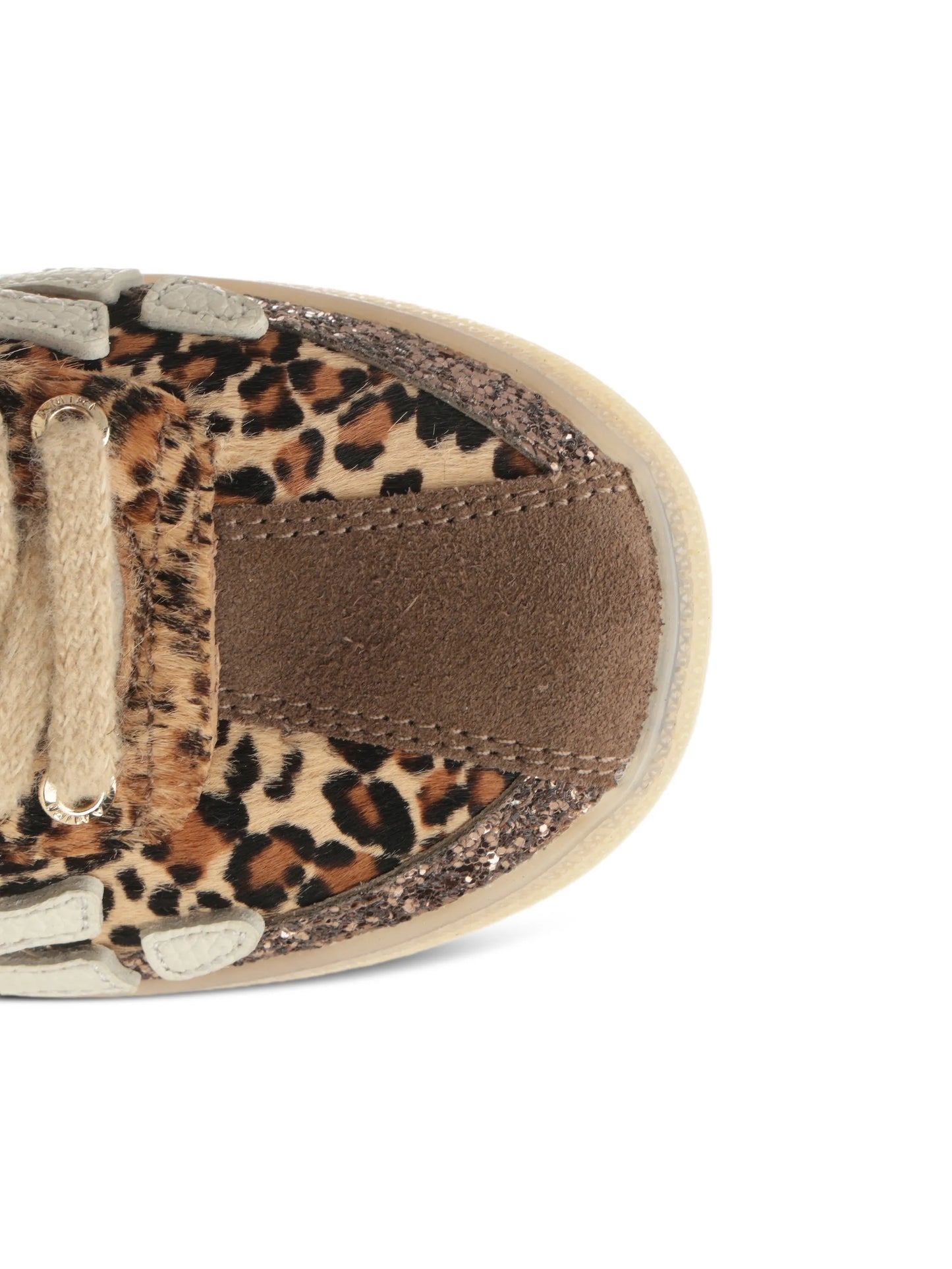 Pacific Bones leopard-print sneakers
