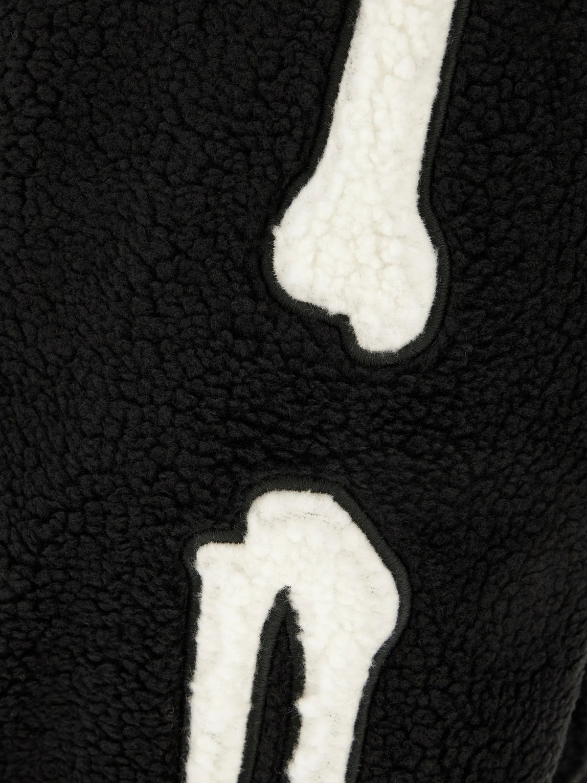bones fleece zip hoodie