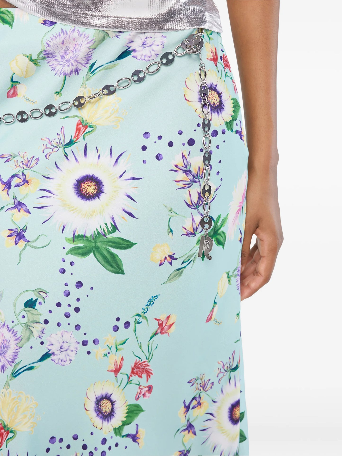 floral chain skirt