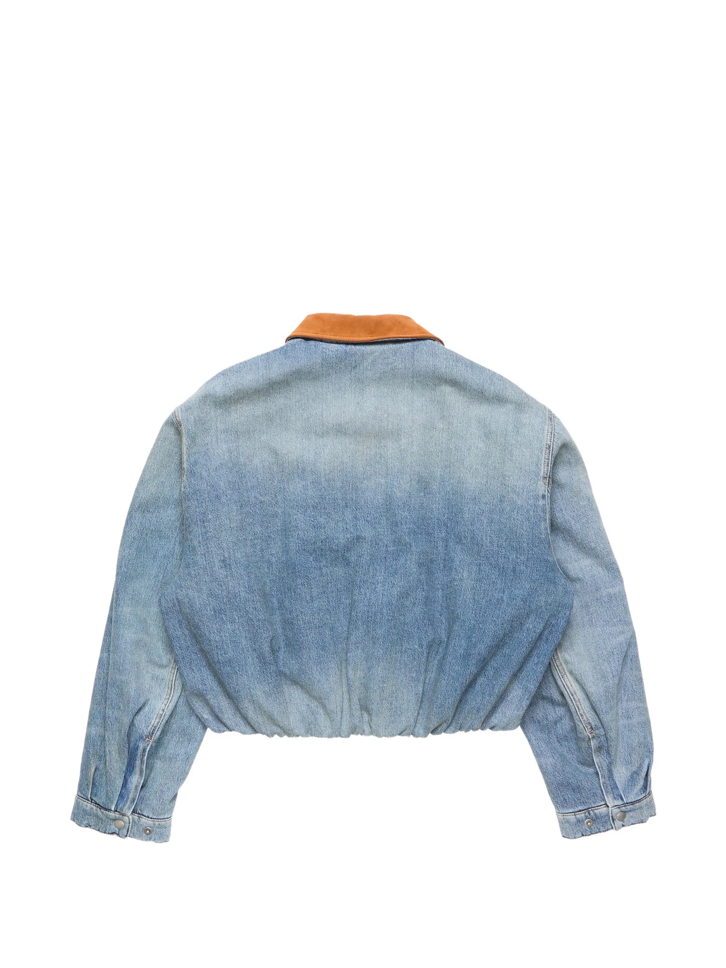 denim bomber jacket