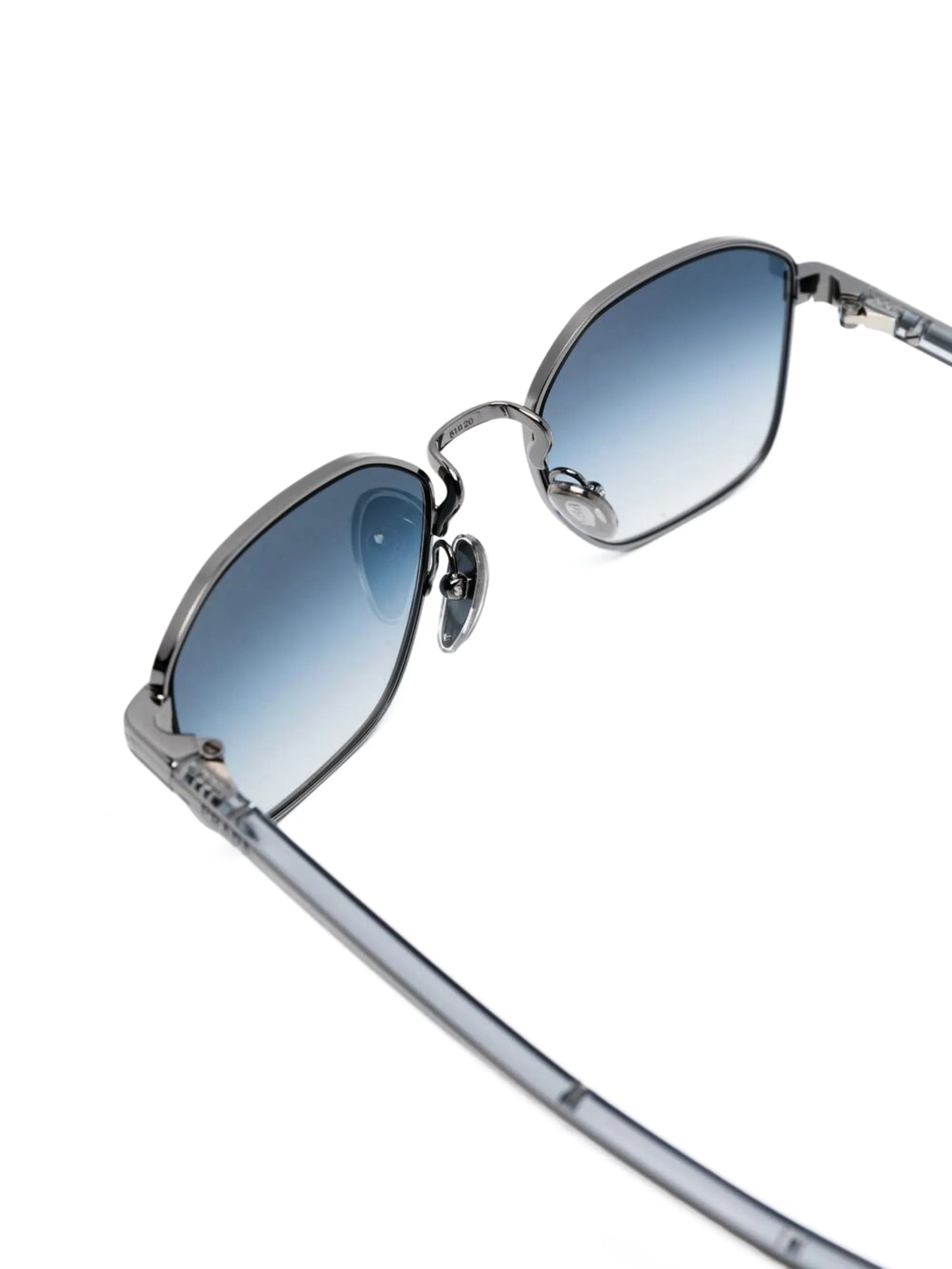 geometric-frame sunglasses