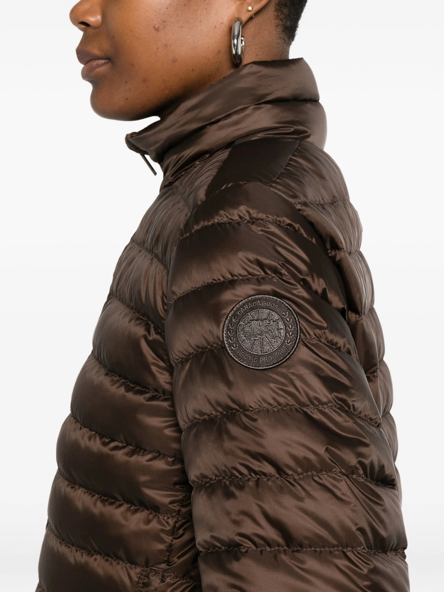 quilted puffer jacket