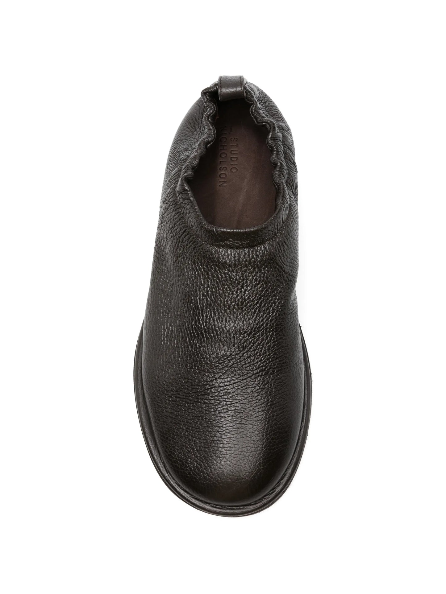 Korine elasticated leather loafers