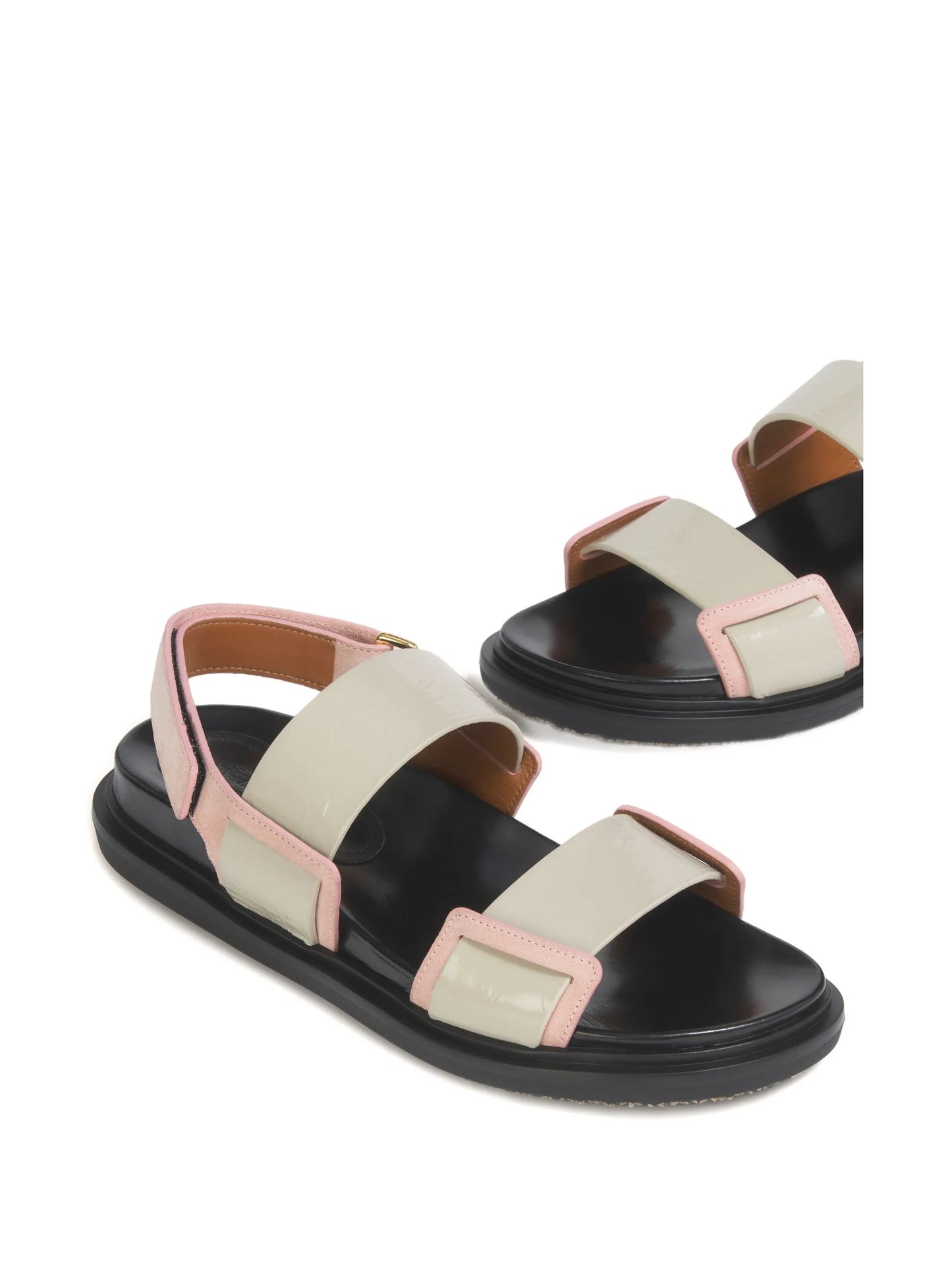 suede strap sandals